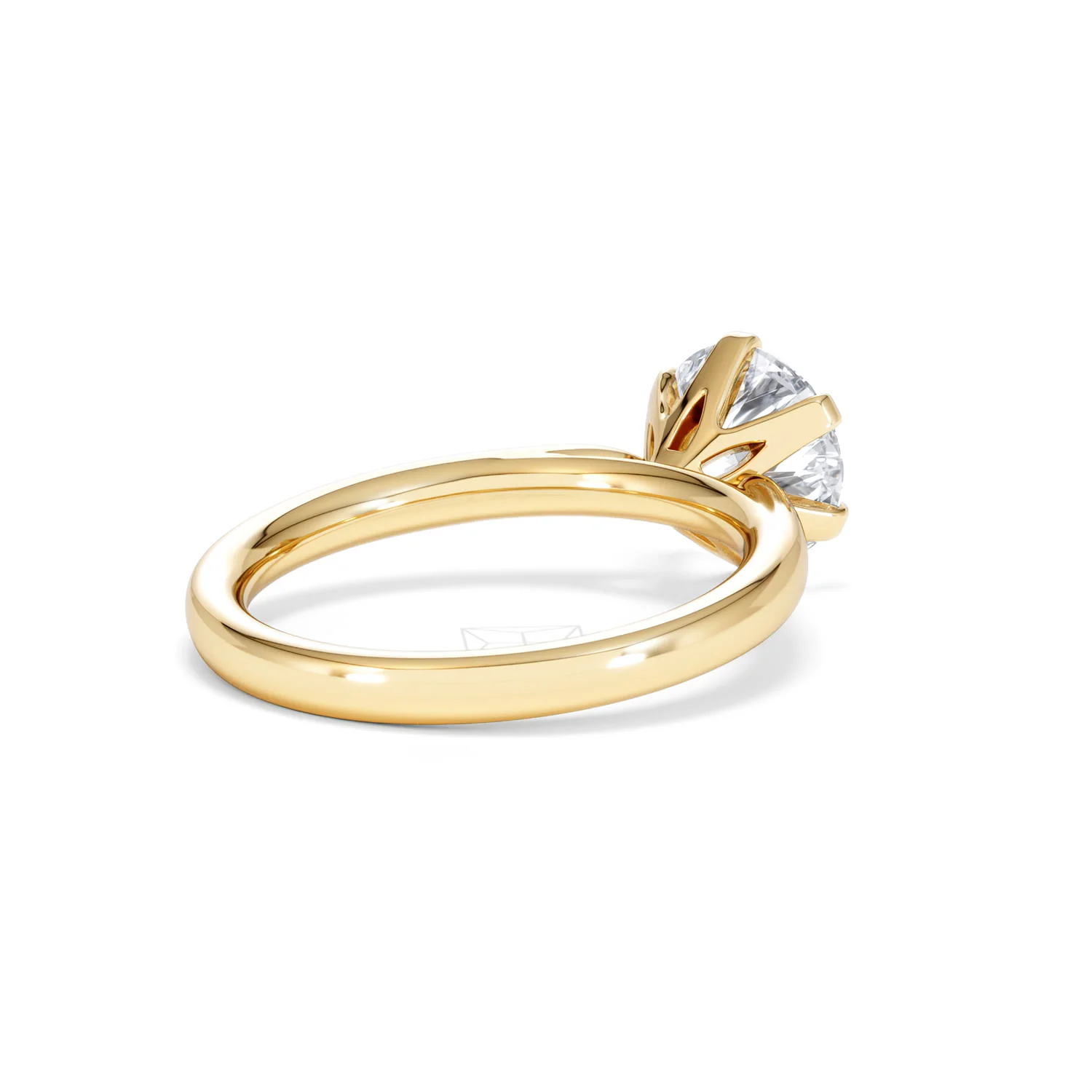 2 Carat Diamond Engagement Ring Low Set Chloe Lab F/VS1 18K Gold - Image 39
