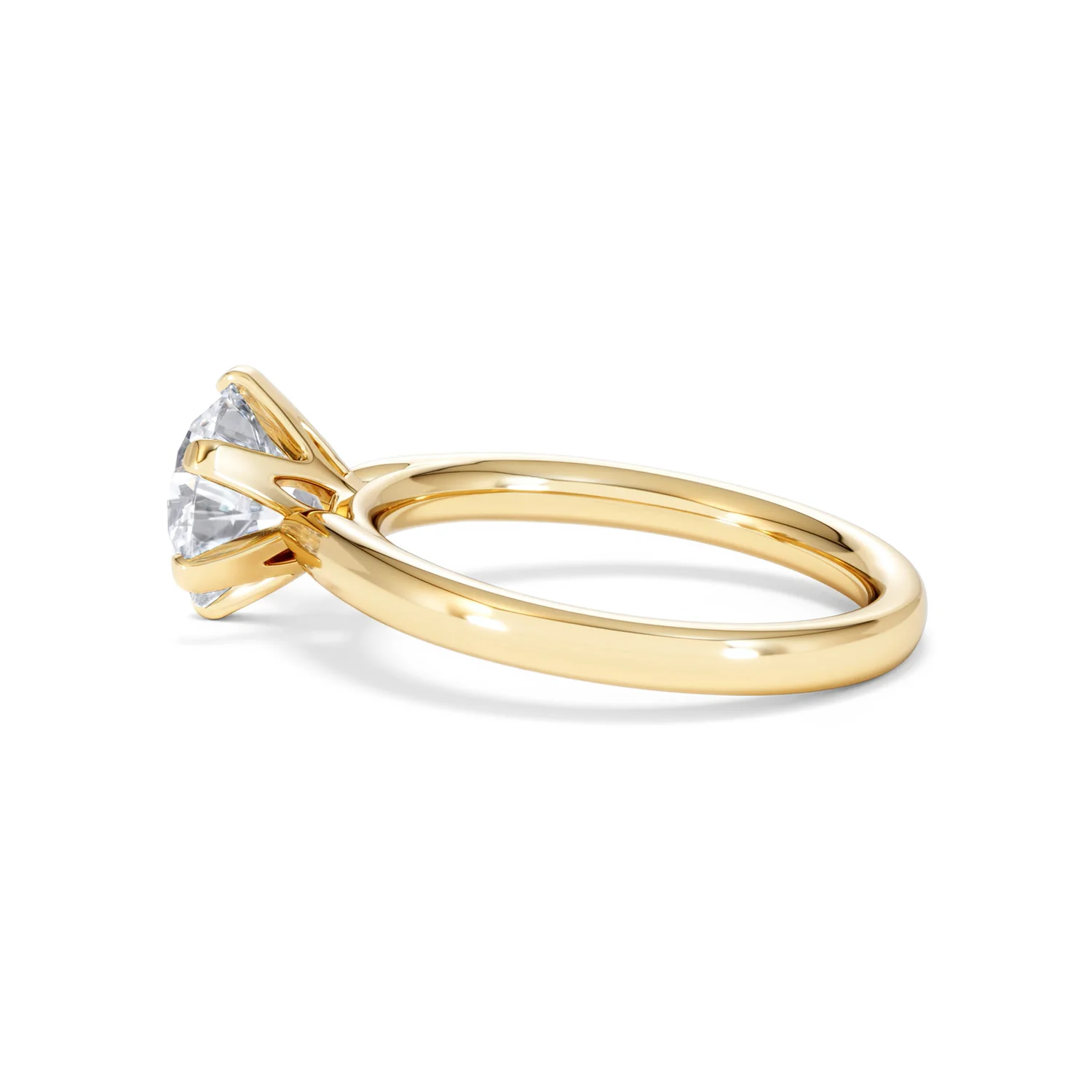 2 Carat Diamond Engagement Ring Low Set Chloe Lab F/VS1 18K Gold - Image 65