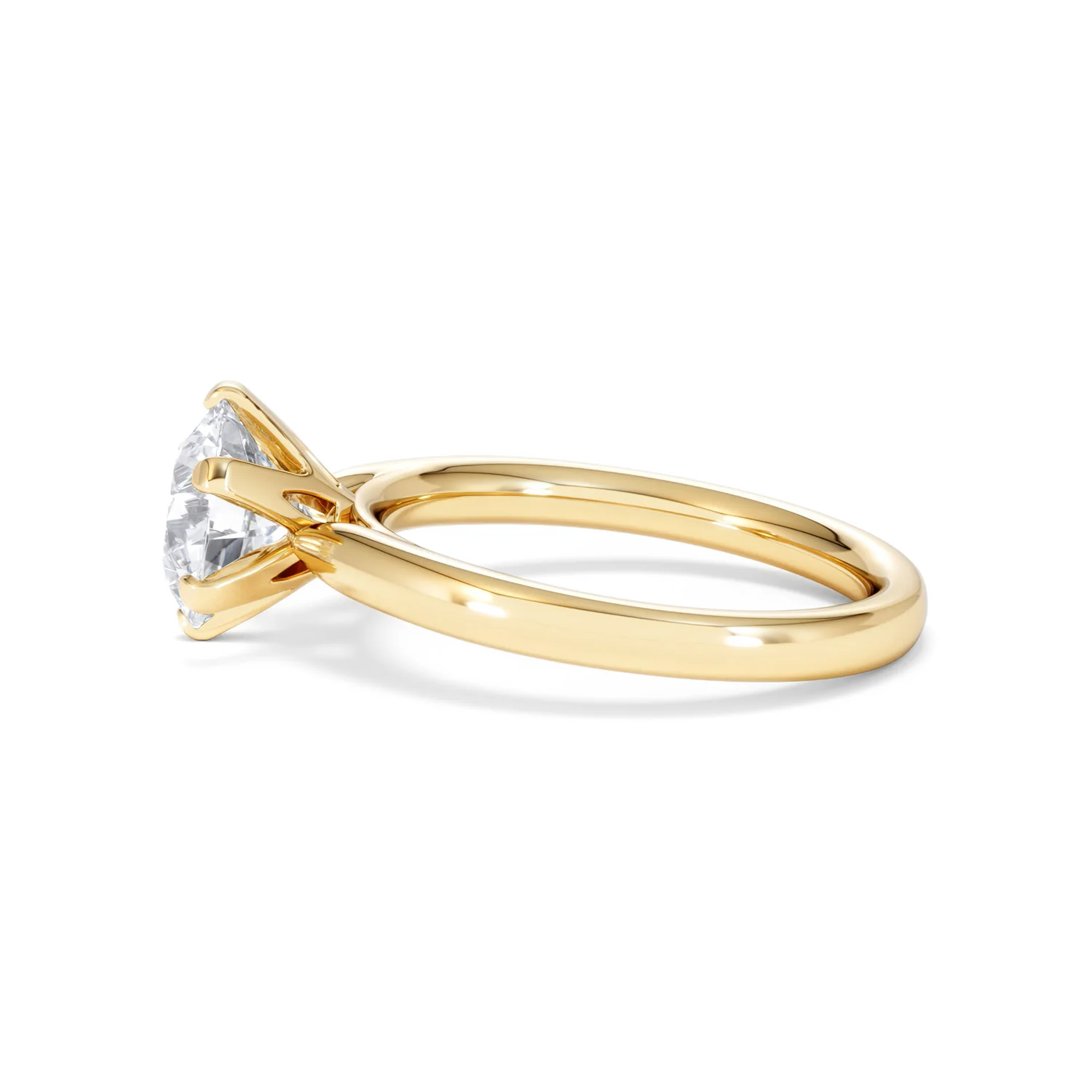 2 Carat Diamond Engagement Ring Low Set Chloe Lab F/VS1 18K Gold - Image 68