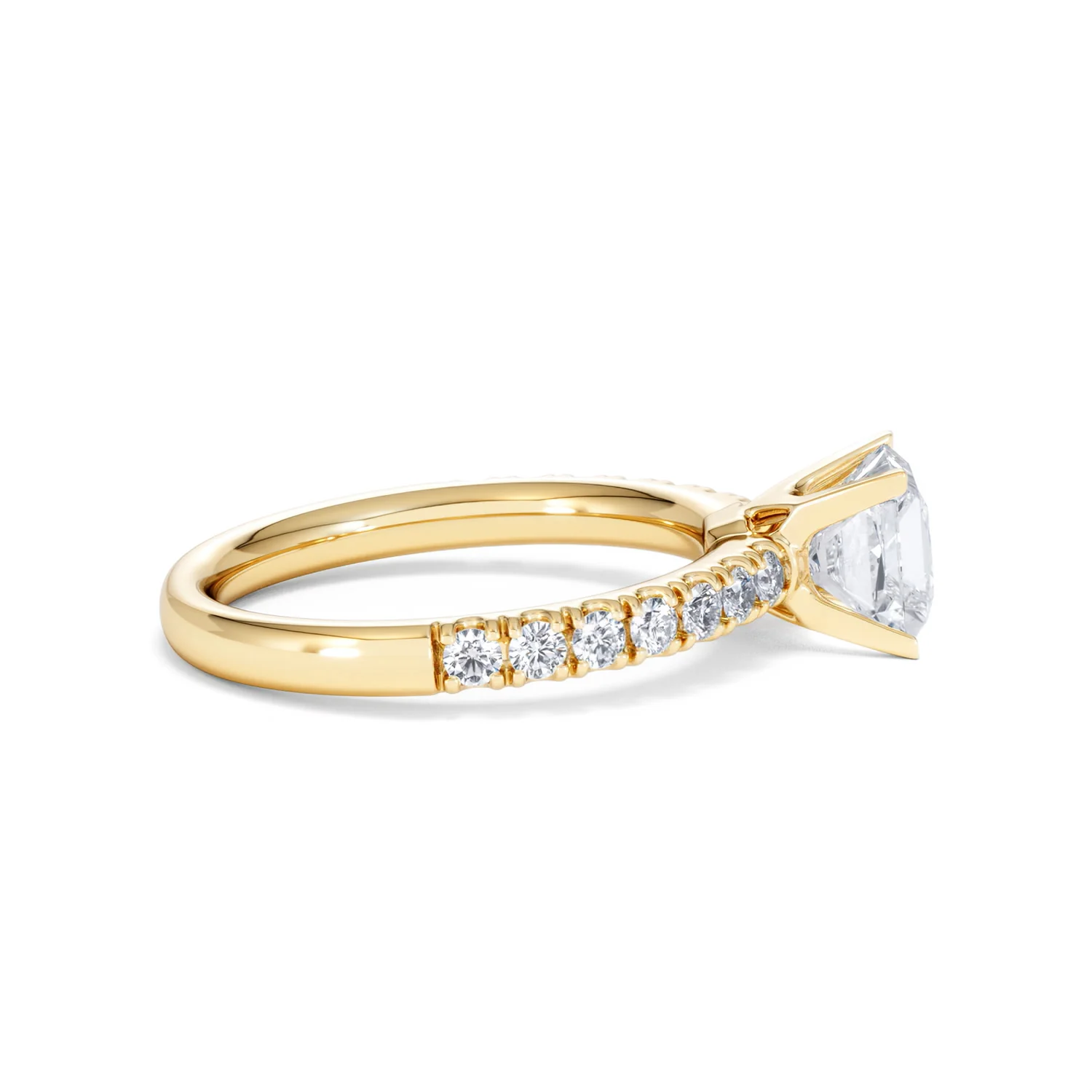 2.10ct Katerina Lab Princess Diamond Engagement Ring 18K Gold F/VS1 - Image 108
