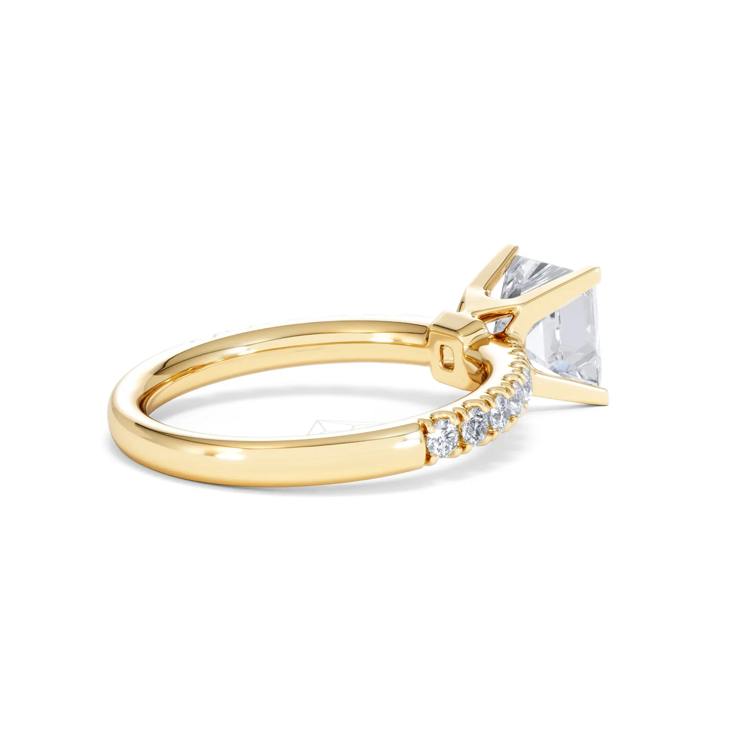 2.10ct Katerina Lab Princess Diamond Engagement Ring 18K Gold F/VS1 - Image 40