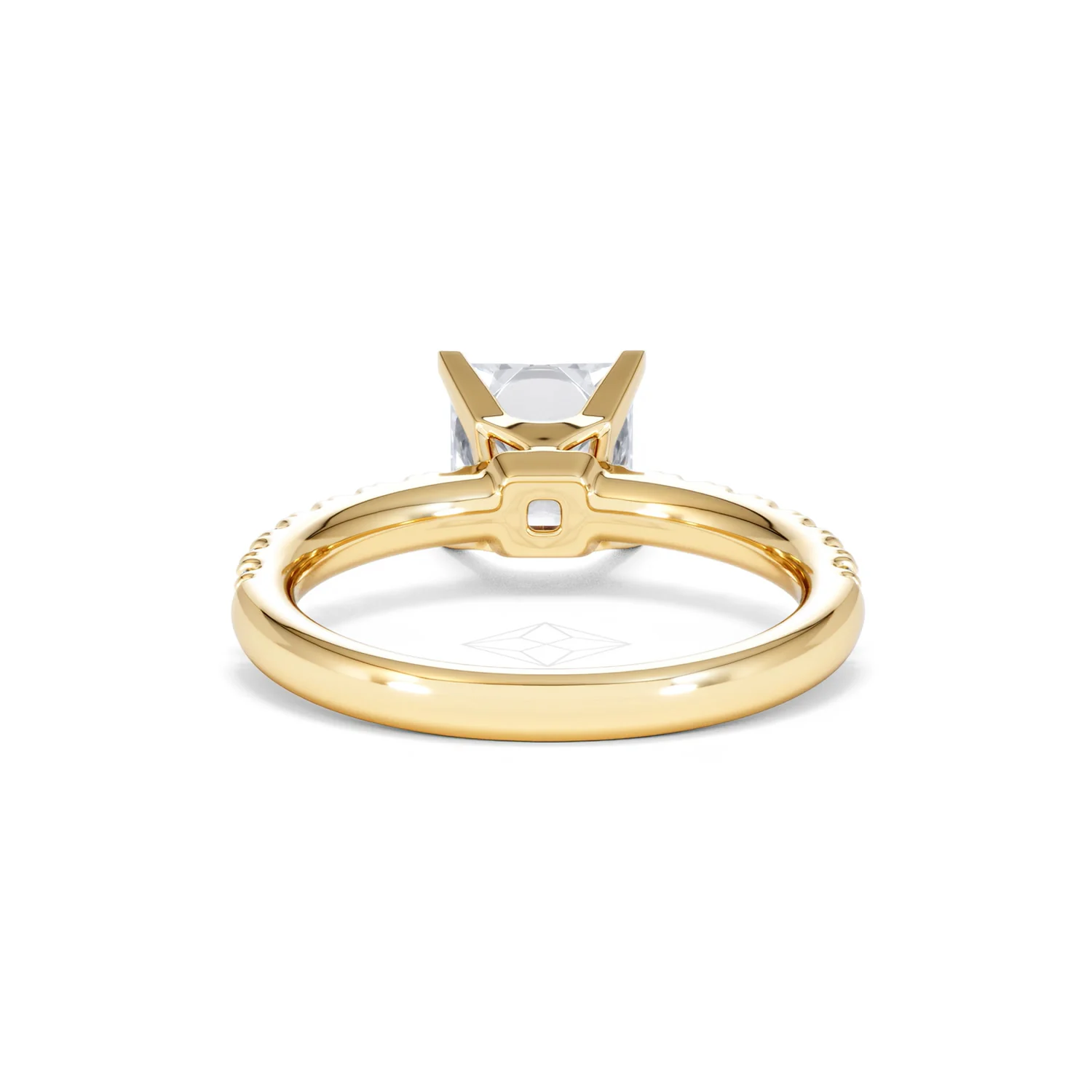 2.10ct Katerina Lab Princess Diamond Engagement Ring 18K Gold F/VS1 - Image 52