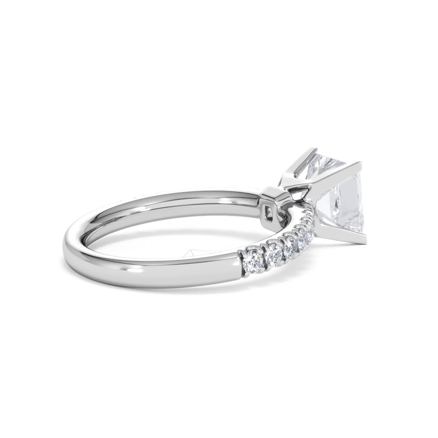 2.10ct Katerina Lab Princess Diamond Engagement Ring Platinum F/VS1 - Image 29