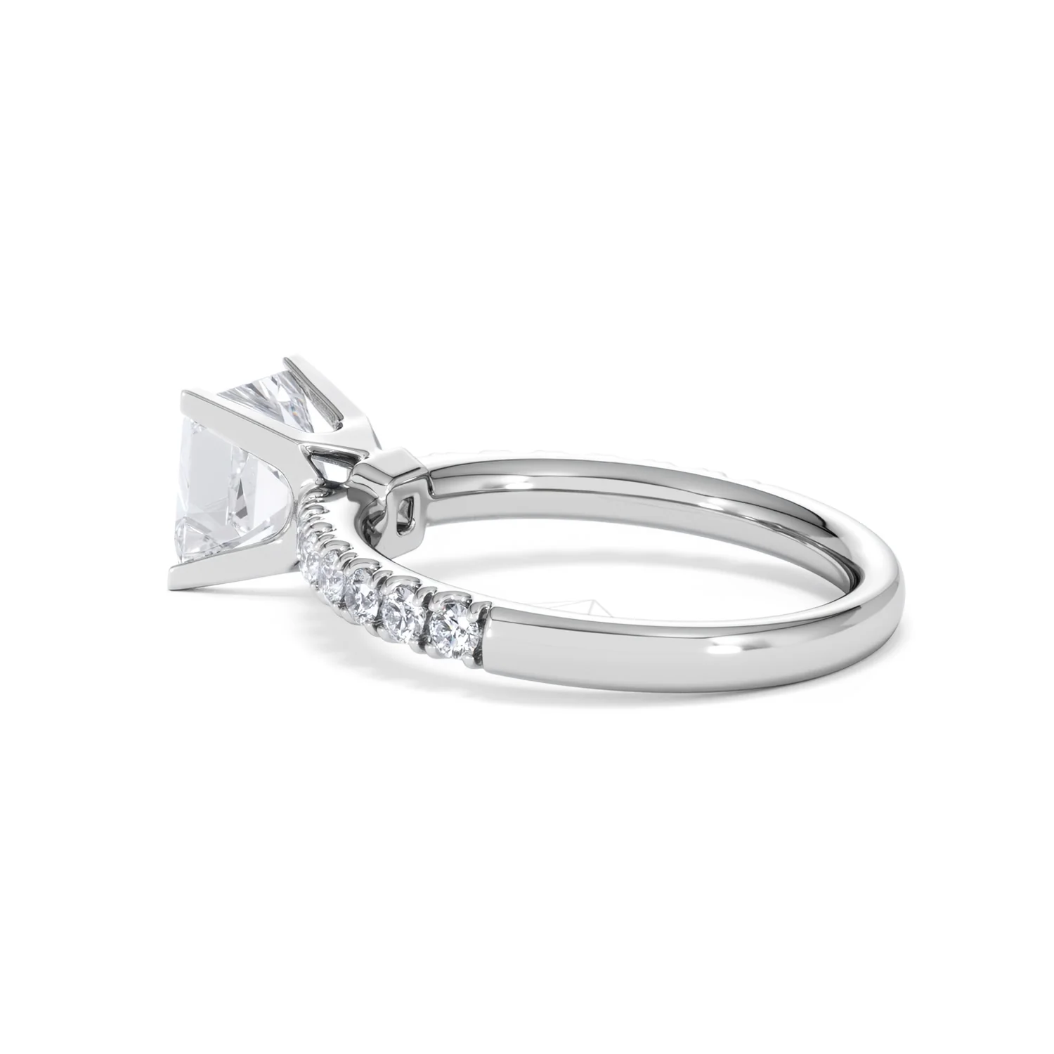 2.10ct Katerina Lab Princess Diamond Engagement Ring Platinum F/VS1 - Image 43