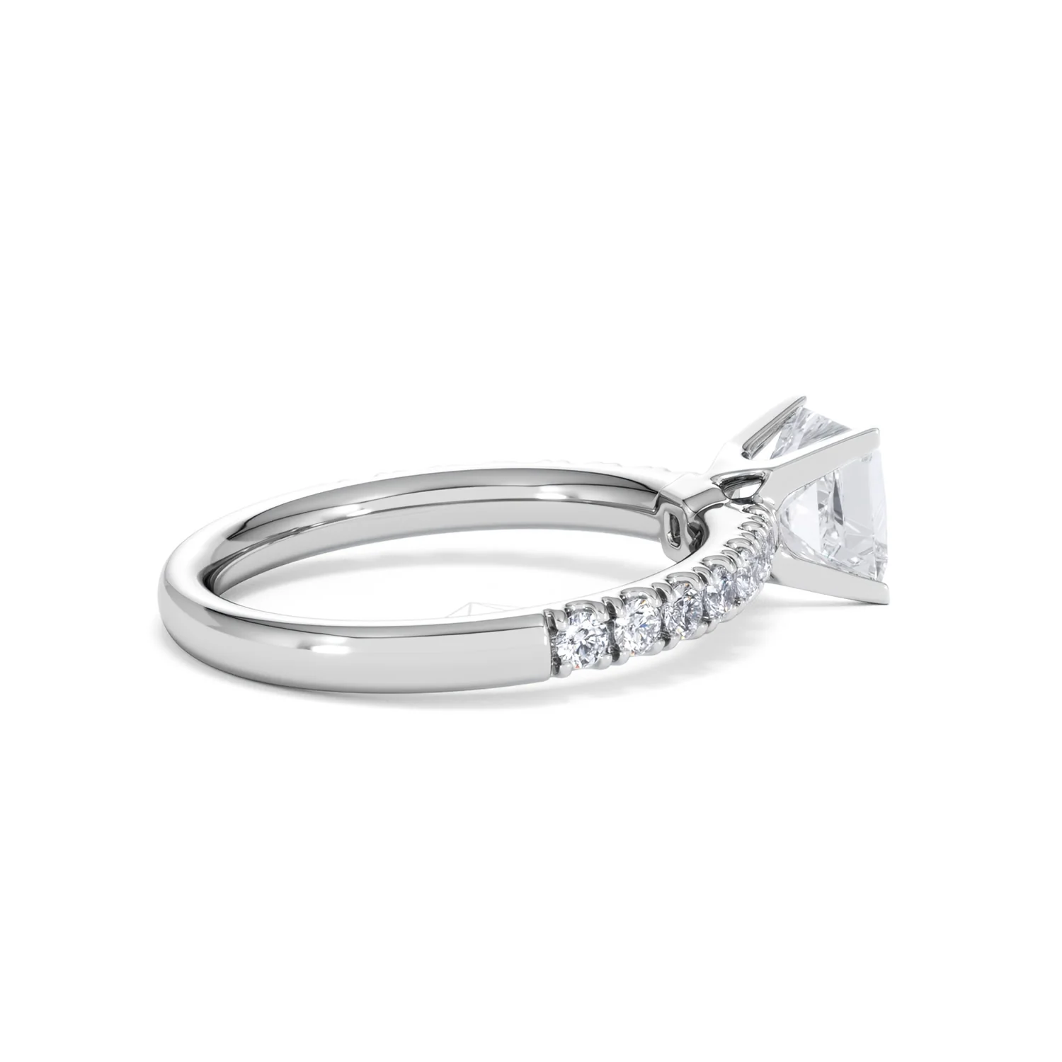 2.10ct Katerina Lab Princess Diamond Engagement Ring Platinum F/VS1 - Image 67