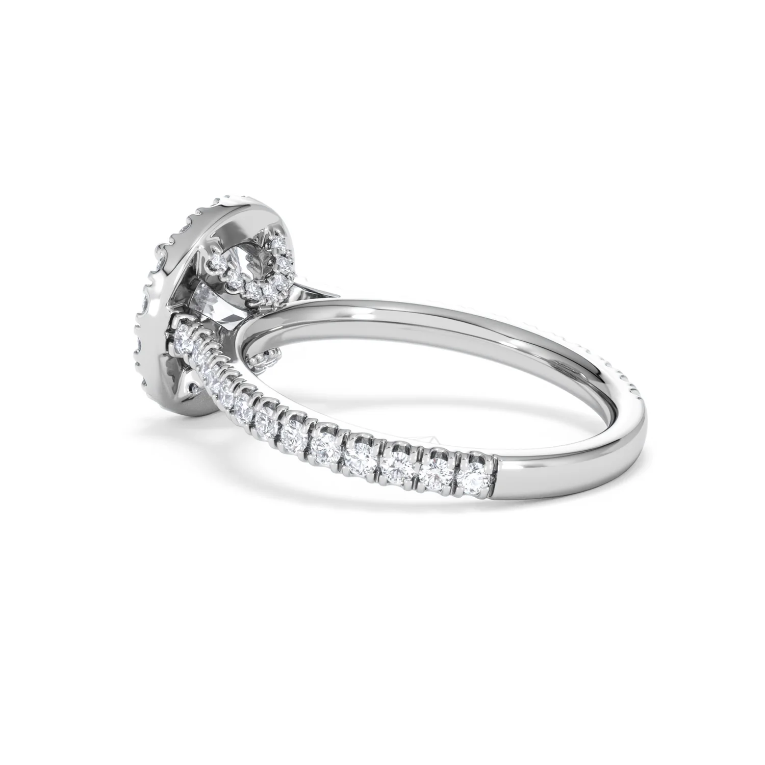 2.30ct Reina Lab Diamond Halo Engagement Ring in 18K White Gold F/VS1 - Image 63