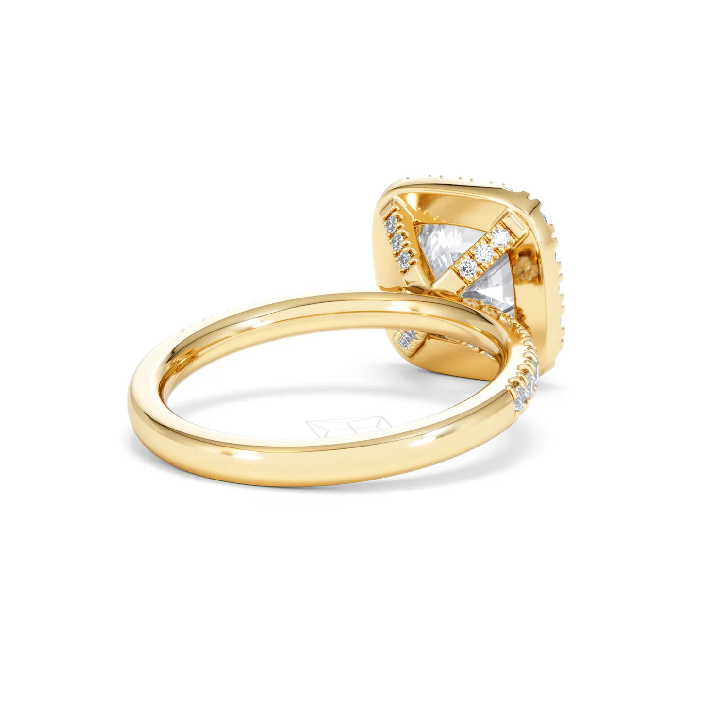 2.60ct Beatrice Lab Diamond Halo Engagement Ring in 18K Gold F/VS1 - Image 41