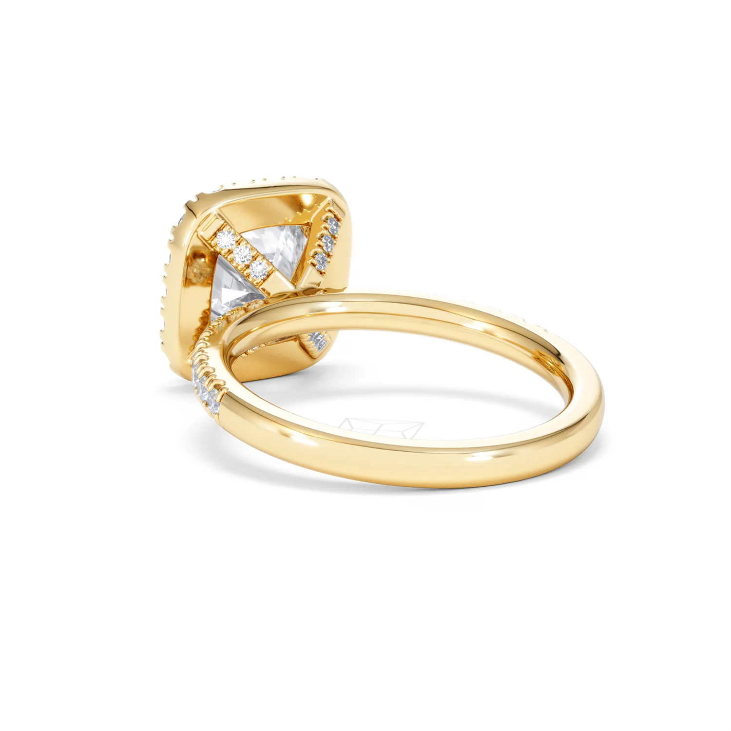 2.60ct Beatrice Lab Diamond Halo Engagement Ring in 18K Gold F/VS1 - Image 55