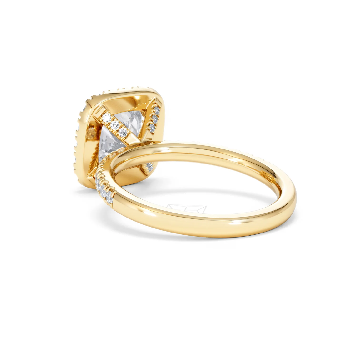 2.60ct Beatrice Lab Diamond Halo Engagement Ring in 18K Gold F/VS1 - Image 56