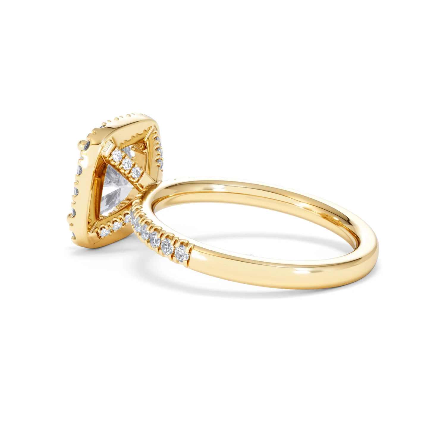 2.60ct Beatrice Lab Diamond Halo Engagement Ring in 18K Gold F/VS1 - Image 61