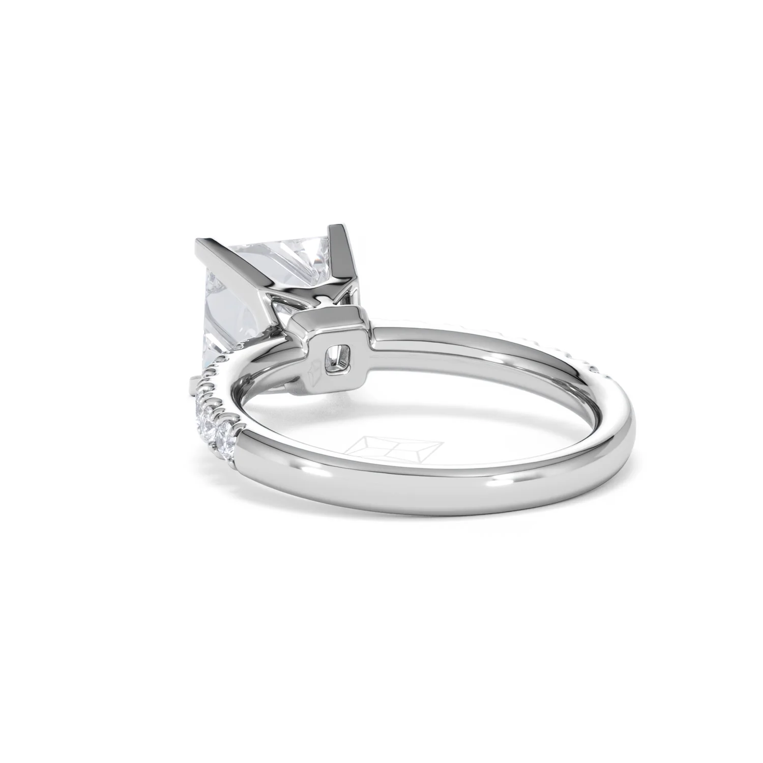 2.60ct Katerina Lab Princess Diamond Engagement Ring Platinum F/VS1 - Image 53