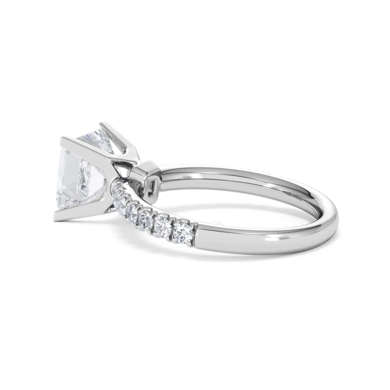 2.60ct Katerina Lab Princess Diamond Engagement Ring Platinum F/VS1 - Image 61