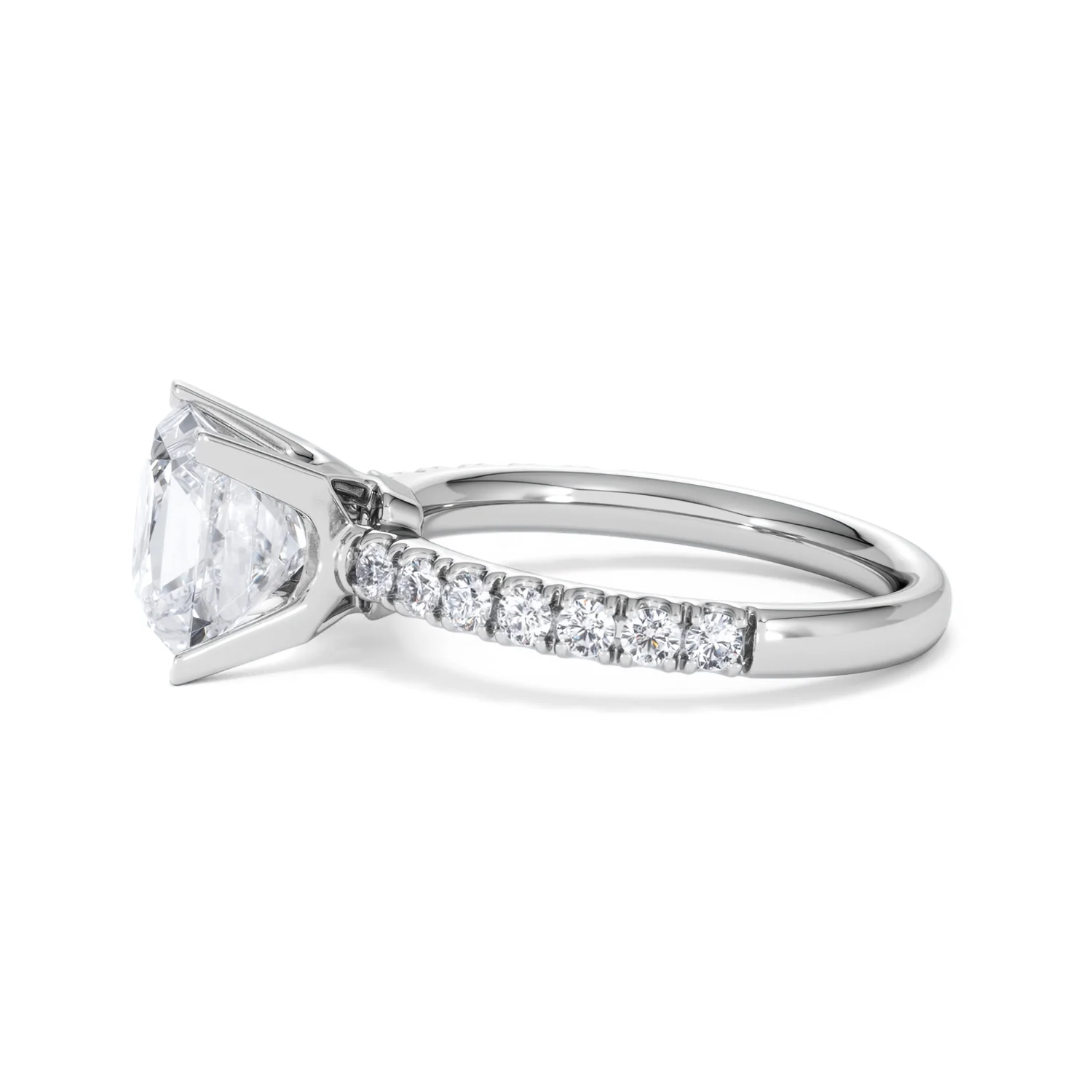 2.60ct Katerina Lab Princess Diamond Engagement Ring Platinum F/VS1 - Image 69