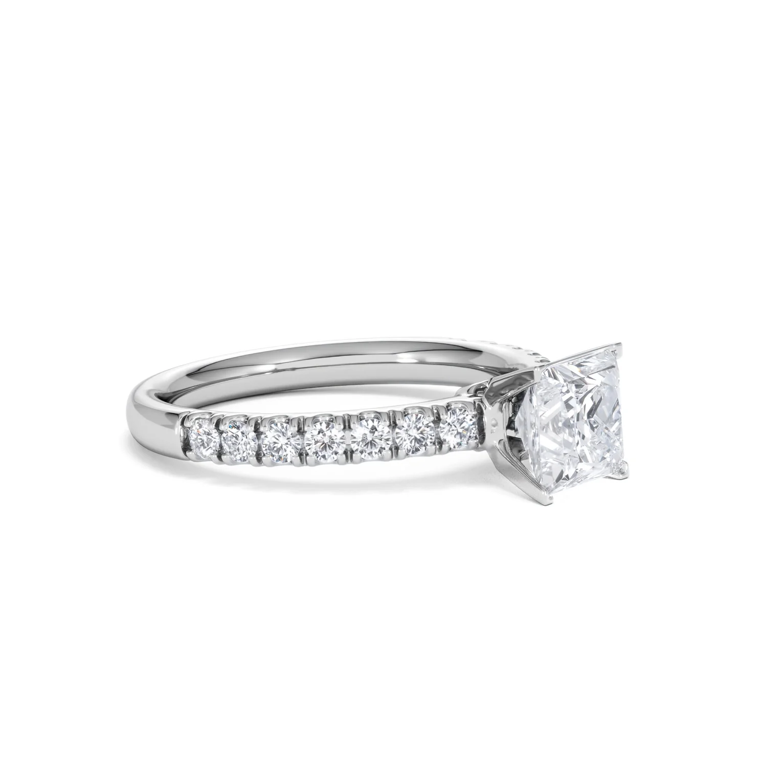 2.60ct Katerina Lab Princess Diamond Engagement Ring Platinum F/VS1 - Image 98