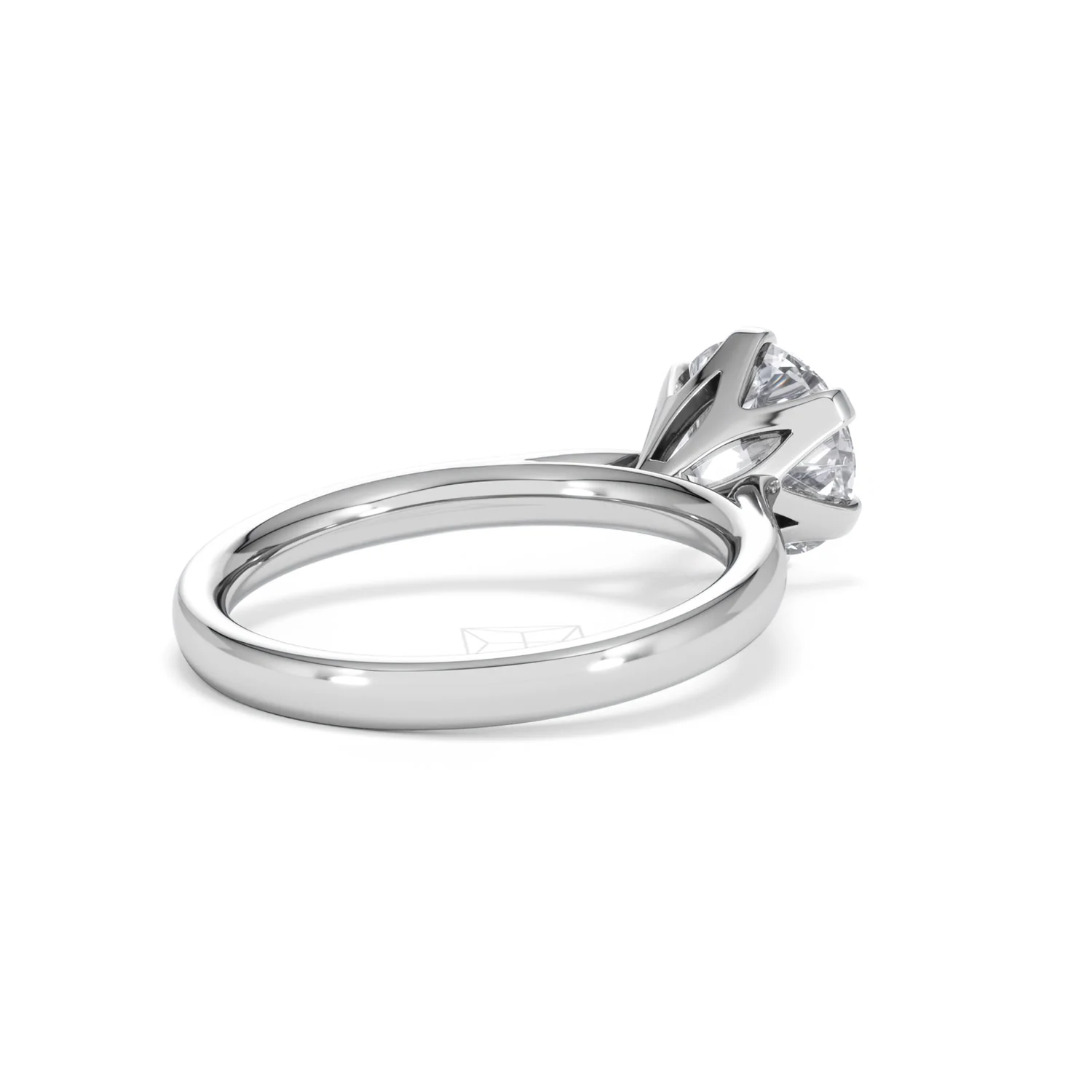 2 Ct Diamond Engagement Ring High Set Chloe Lab F/VS1 18K White Gold - Image 39