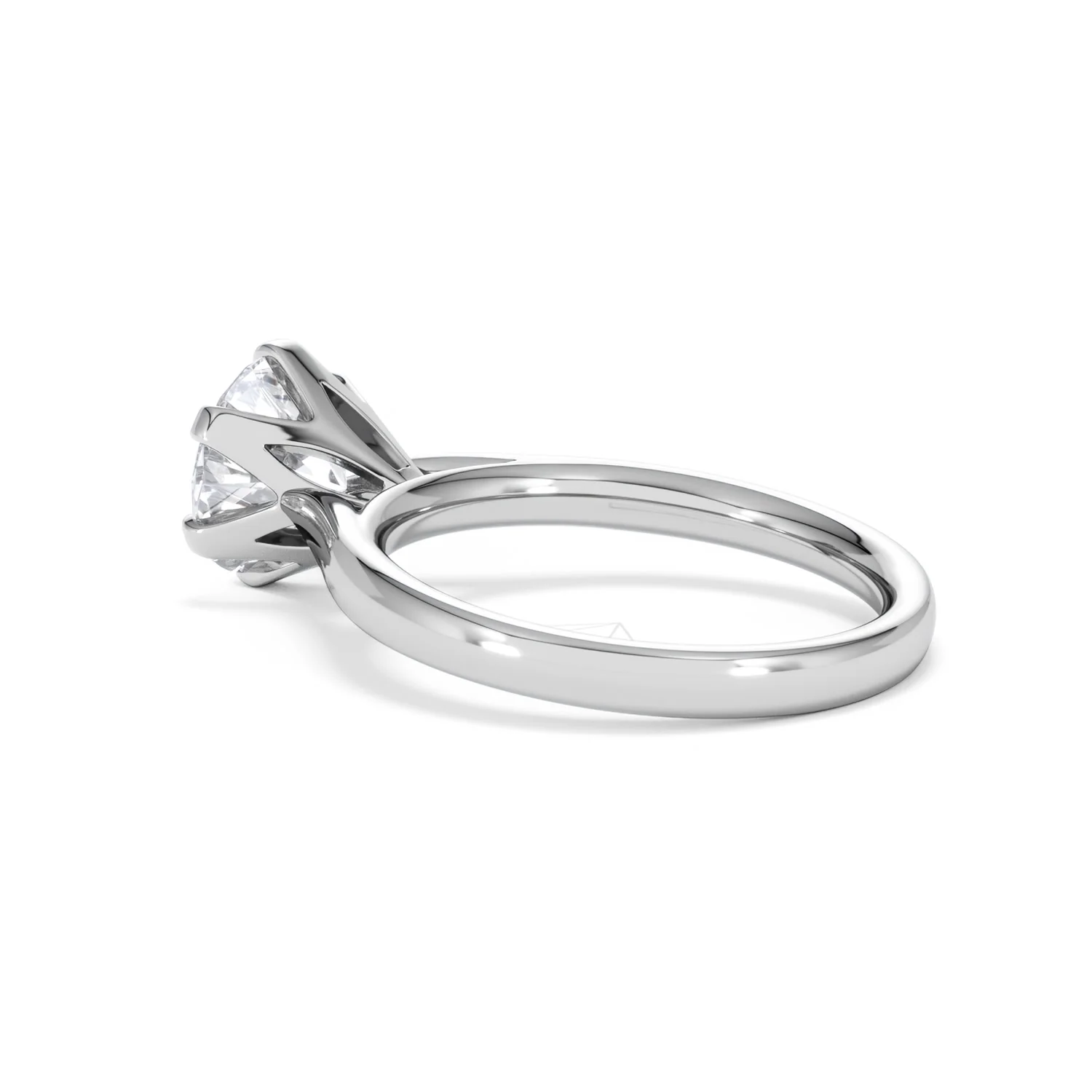 2 Ct Diamond Engagement Ring High Set Chloe Lab F/VS1 18K White Gold - Image 60
