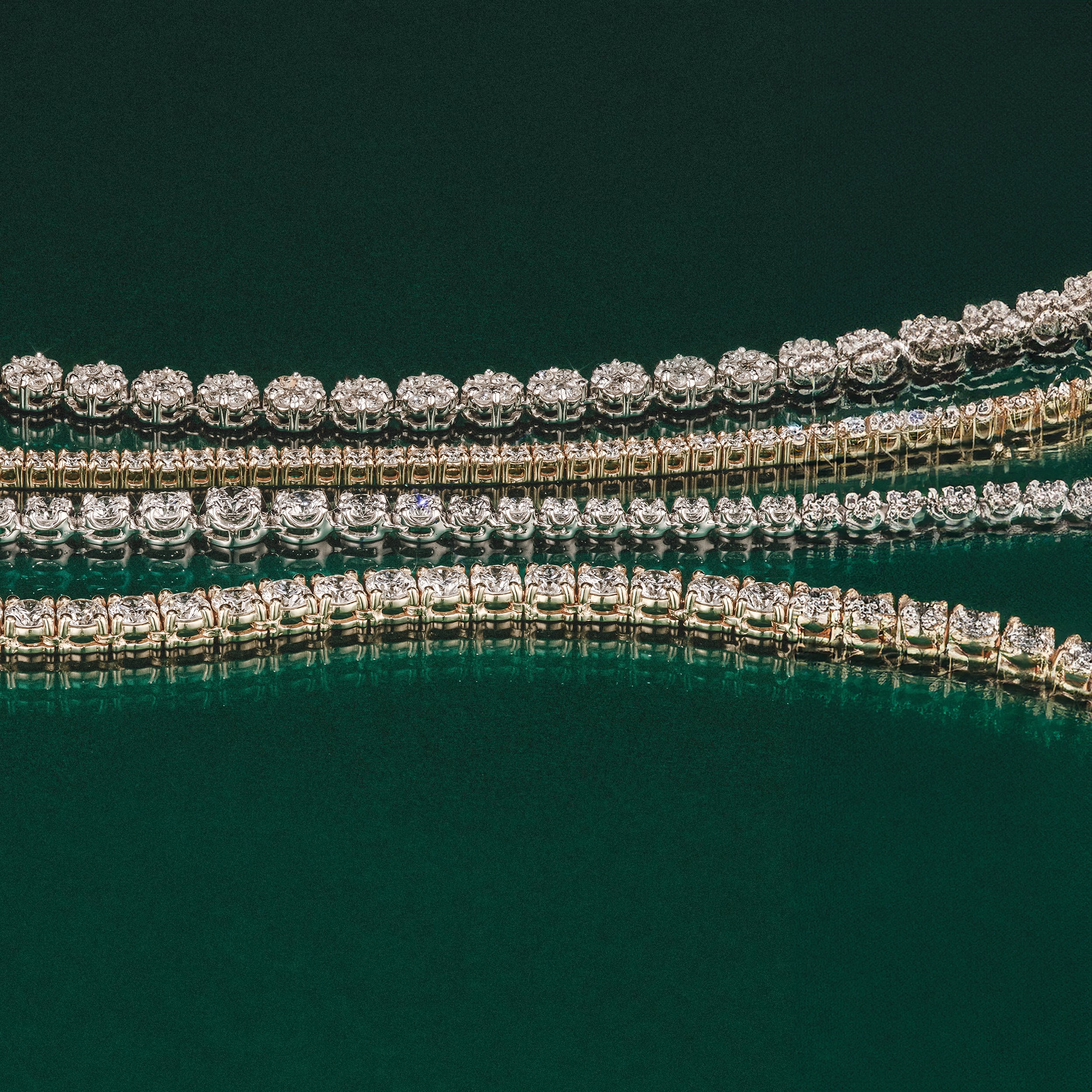 6.00ct Lab Diamond Tennis Necklace in 9K White Gold F/VS - Image 8
