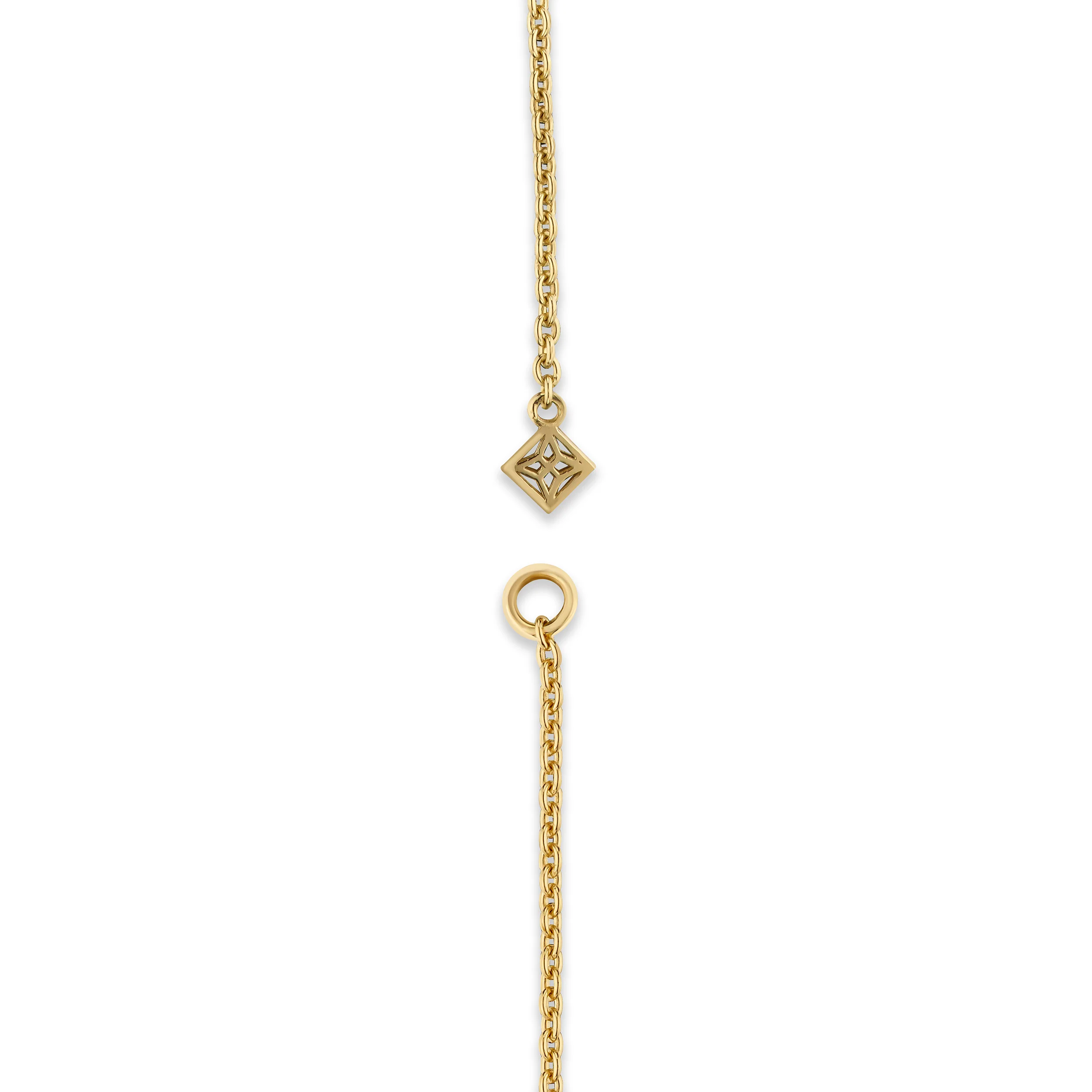Adjustable Lab Diamond Tennis Bracelet 0.50ct in 18K Gold Vermeil - Image 8