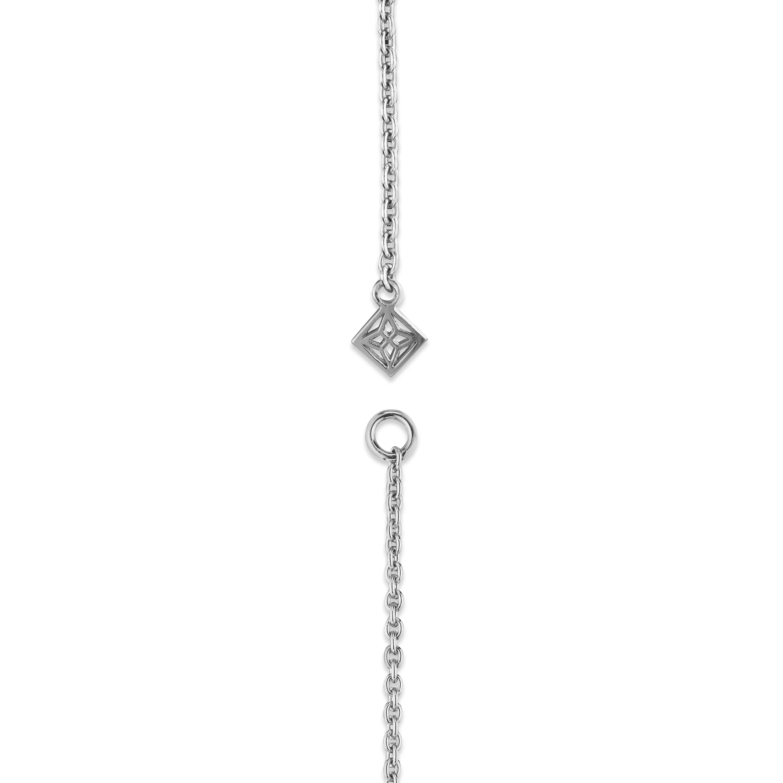Adjustable Lab Diamond Tennis Bracelet 1.00ct in 925 Silver - Image 7
