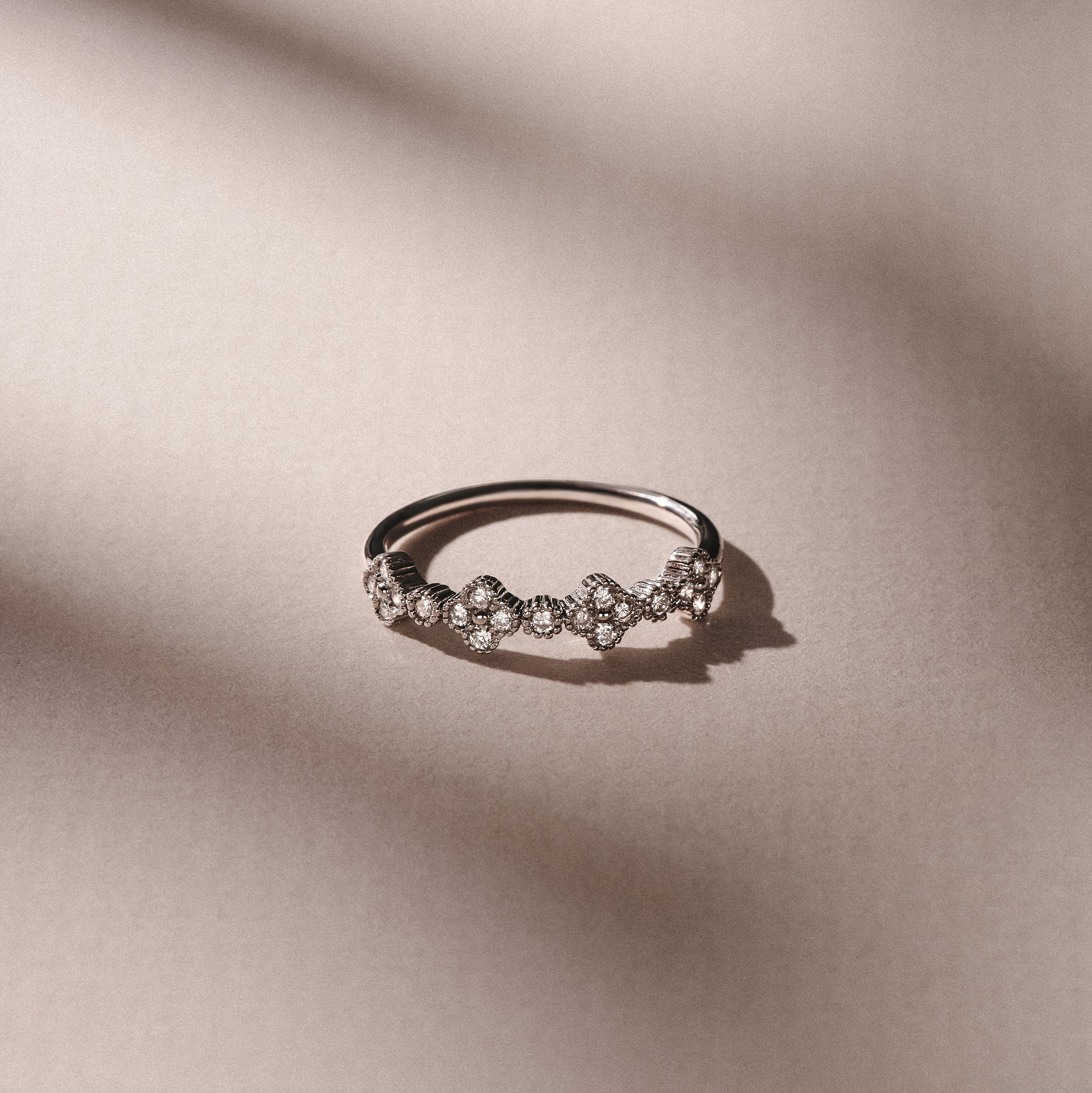 Alegria Lab Daimond Ring 0.27ct in 925 Silver - Image 3