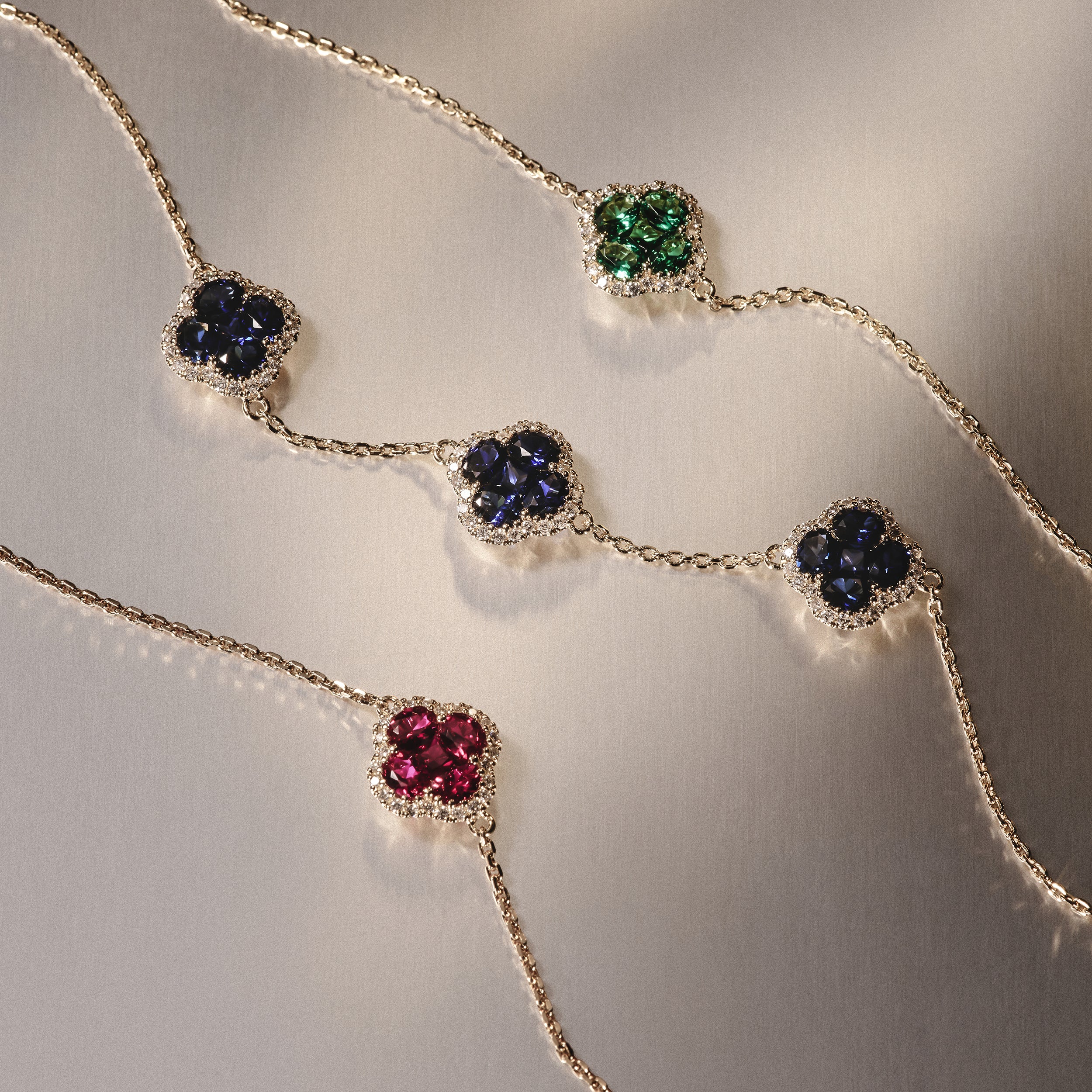 Alegria Lab Ruby Bracelet 0.90ct in 18k Gold Vermeil - Image 4