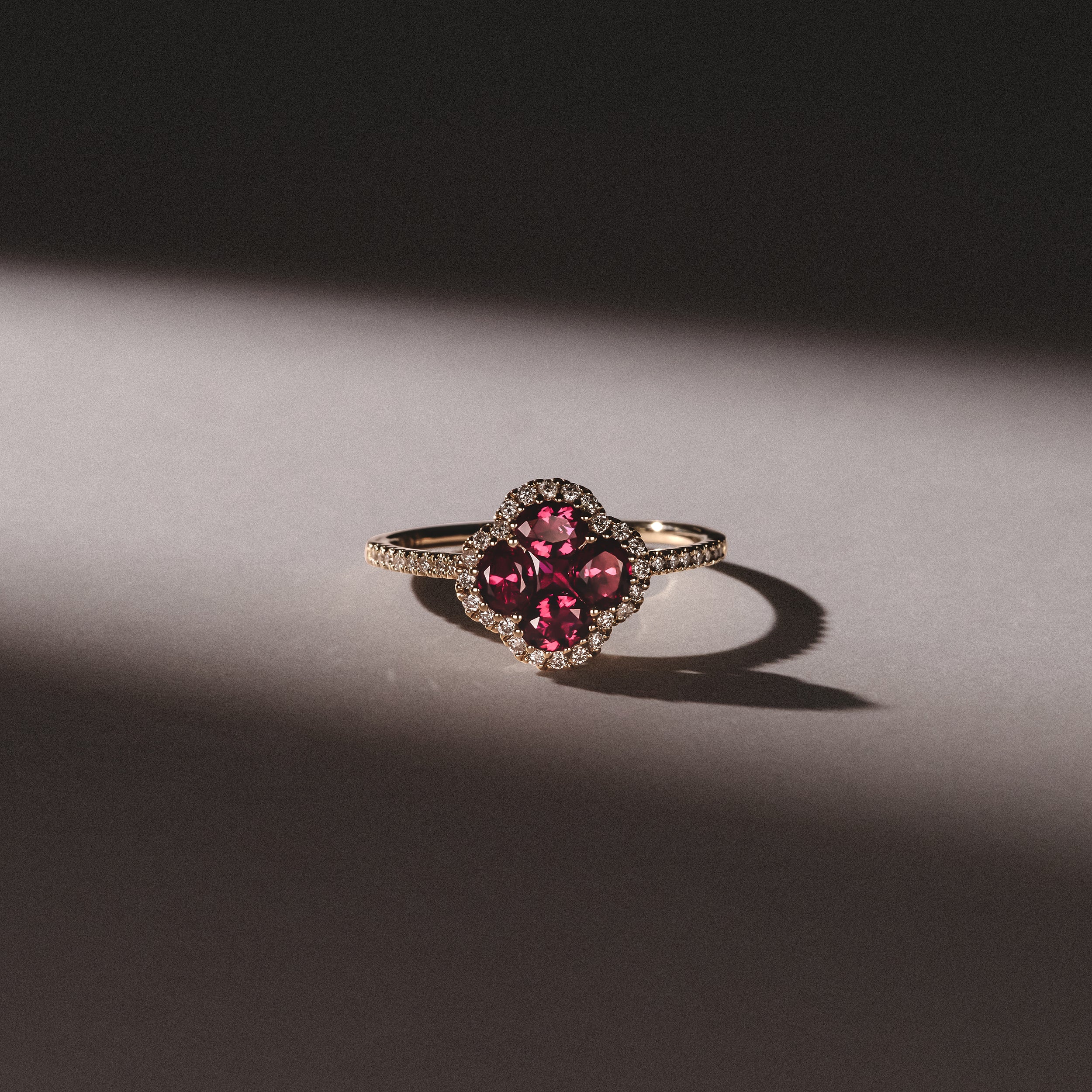 Alegria Lab Ruby Ring 0.85ct in 18k Gold Vermeil - Image 3