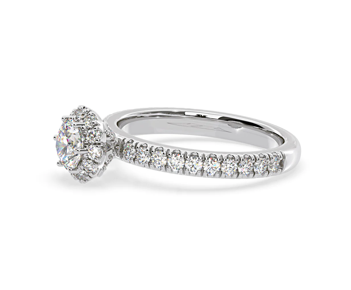 Alessandra GIA Diamond Engagement Ring 18KW Gold 1.35CT G/SI1 - Image 21