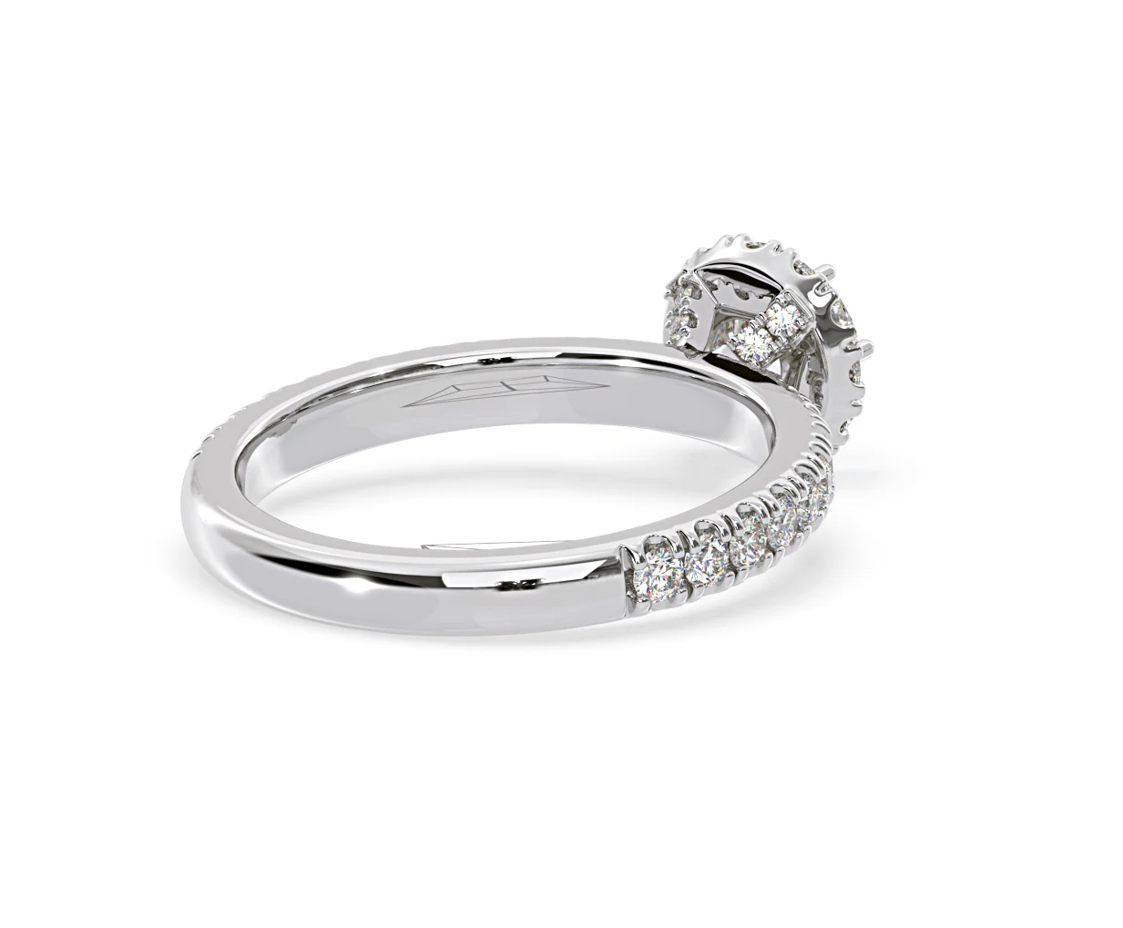 Alessandra GIA Diamond Engagement Ring 18KW Gold 1.35CT G/SI2 - Image 55
