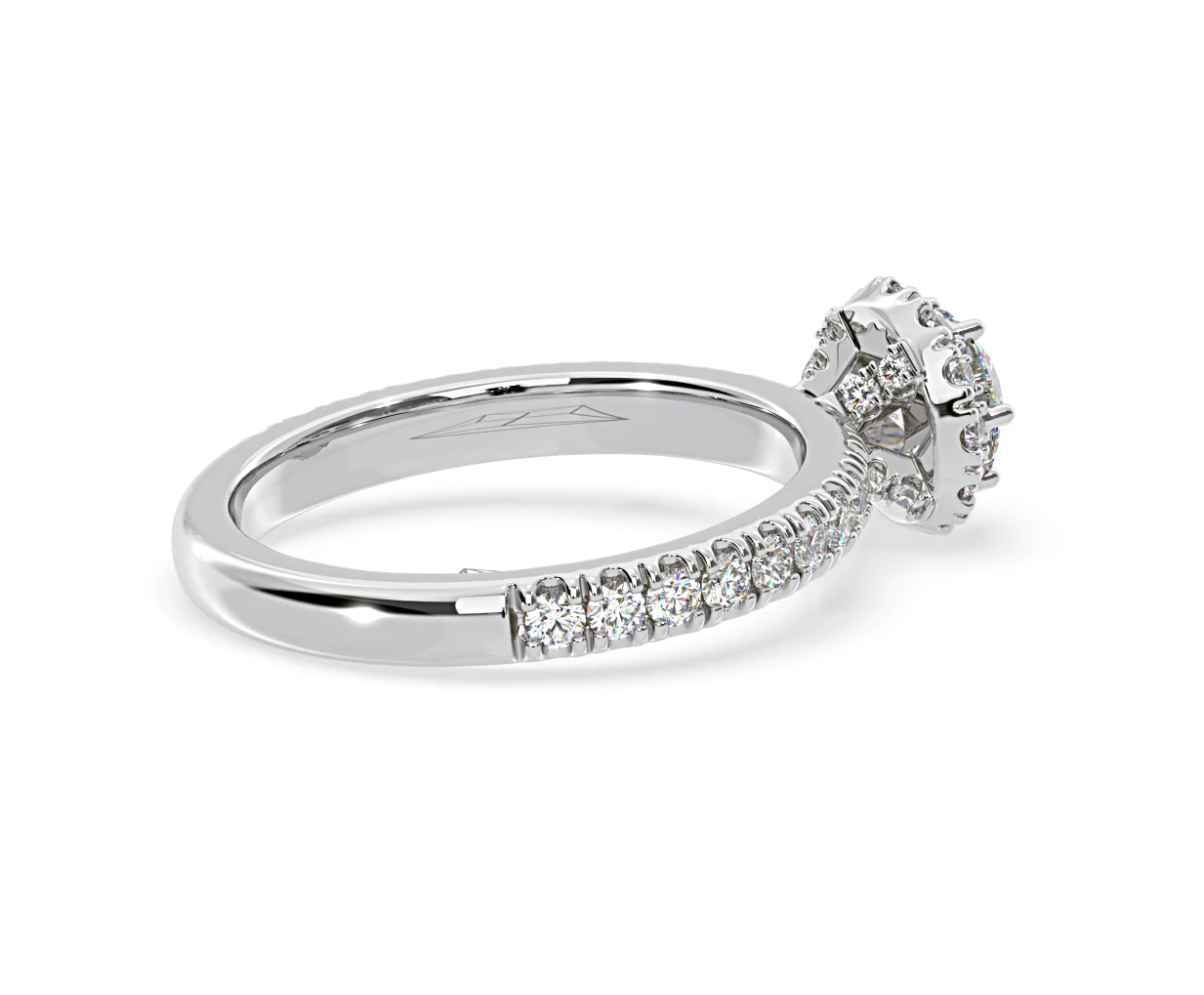 Alessandra GIA Diamond Engagement Ring 18KW Gold 1.35CT G/SI2 - Image 60