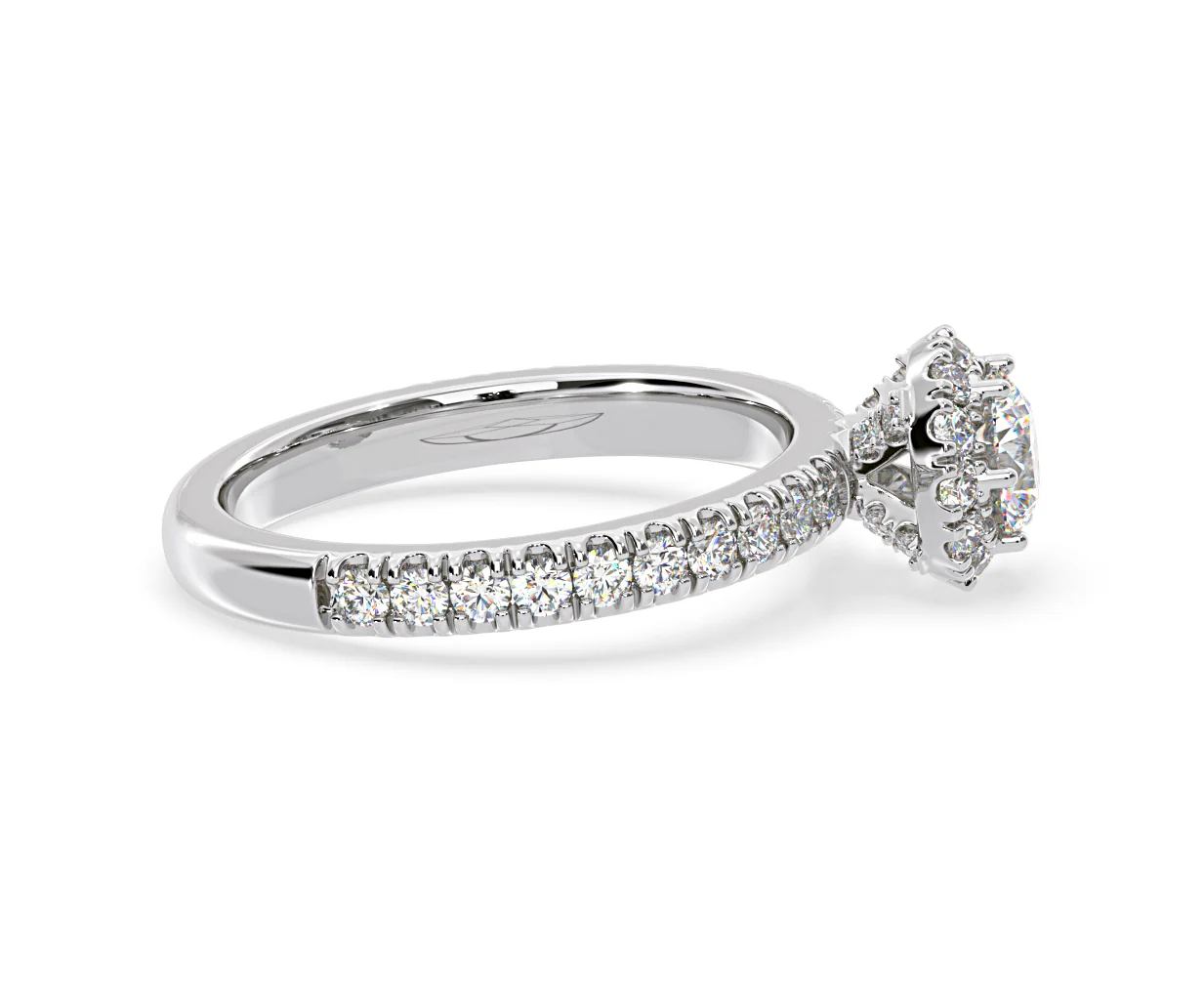 Alessandra GIA Diamond Engagement Ring 18KW Gold 1.35CT G/SI2 - Image 67