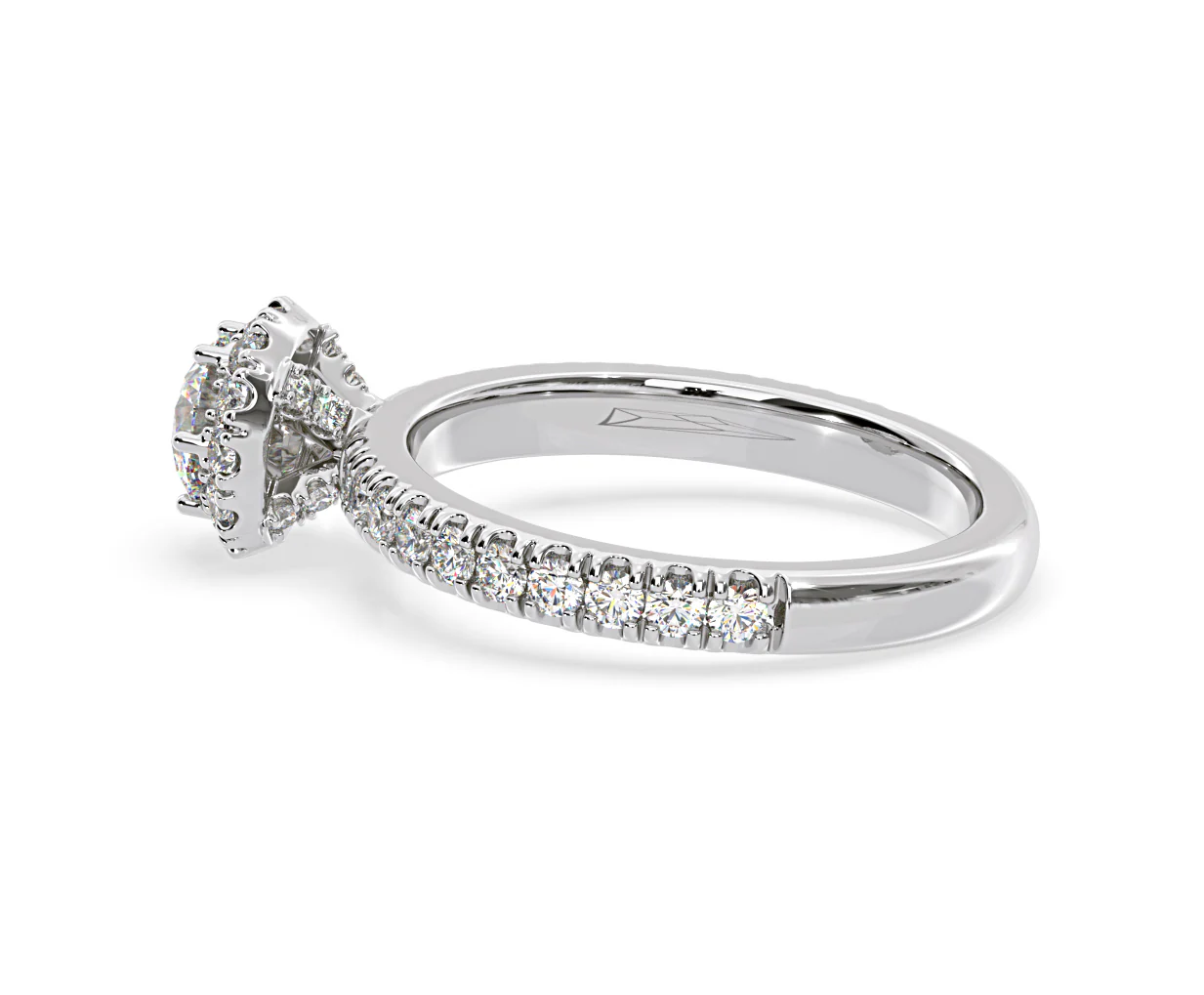 Alessandra GIA Diamond Engagement Ring Platinum 1.35CT G/VS1 - Image 30