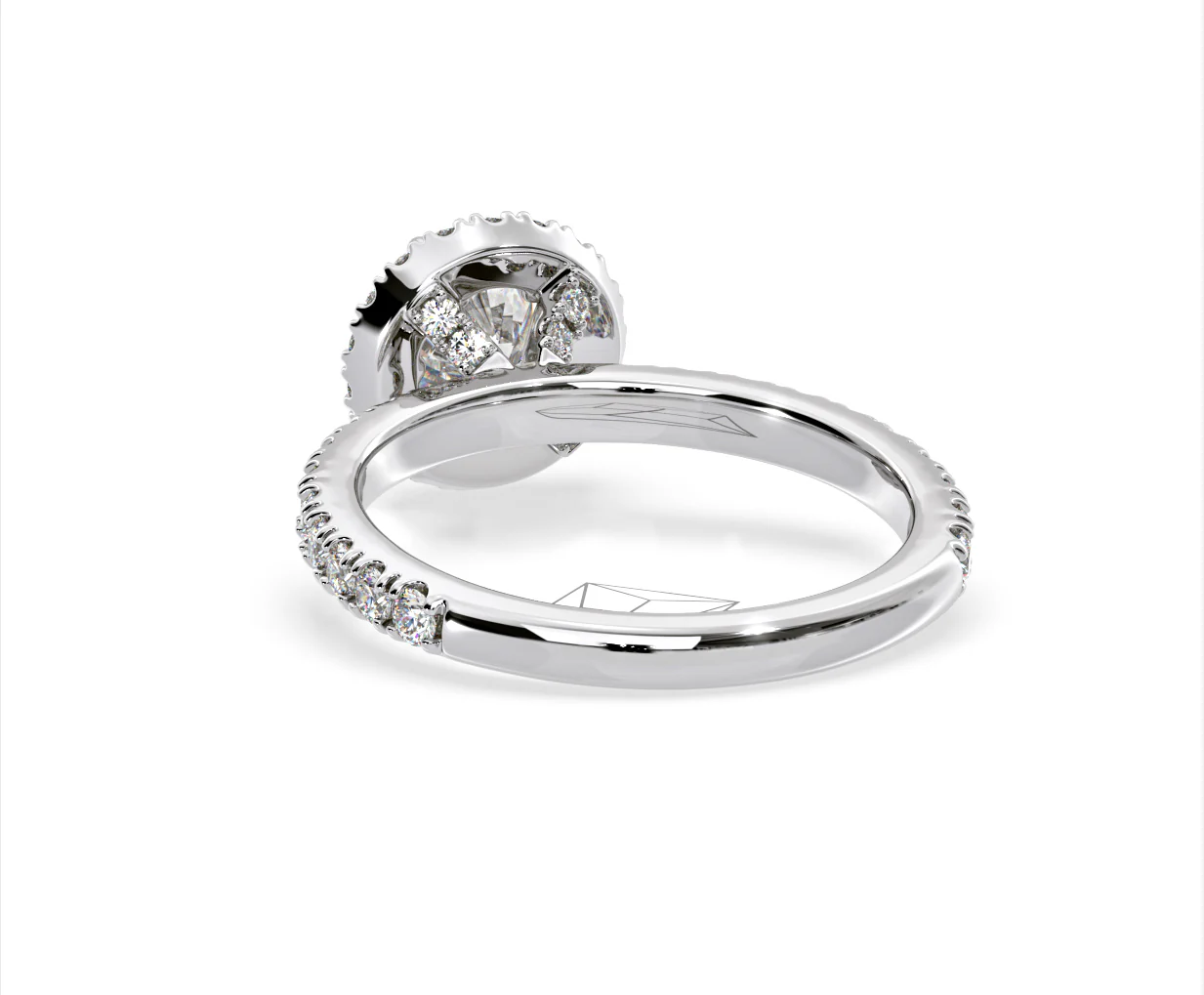 Alessandra GIA Diamond Engagement Ring Platinum 1.60CT G/VS2 - Image 42