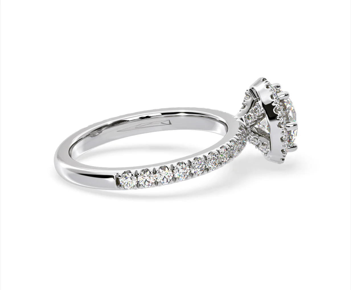 Alessandra GIA Diamond Engagement Ring Platinum 1.60CT G/VS2 - Image 63