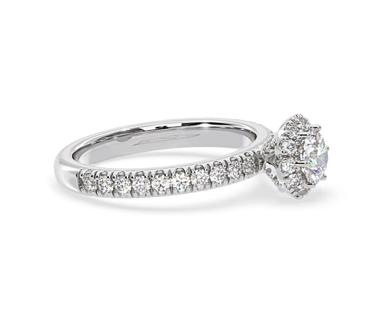 Alessandra GIA Diamond Engagement Ring Platinum 1.35CT G/SI1 - Image 69