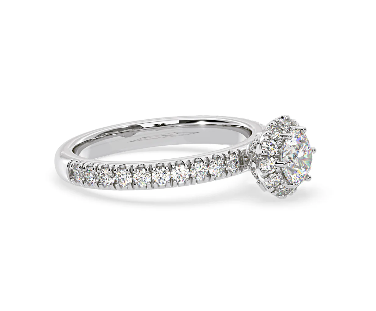 Alessandra GIA Diamond Engagement Ring Platinum 1.35CT G/SI1 - Image 71