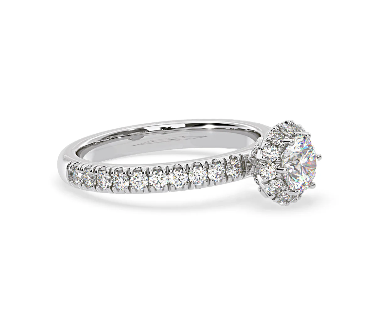 Alessandra GIA Diamond Engagement Ring Platinum 1.35CT G/SI1 - Image 72