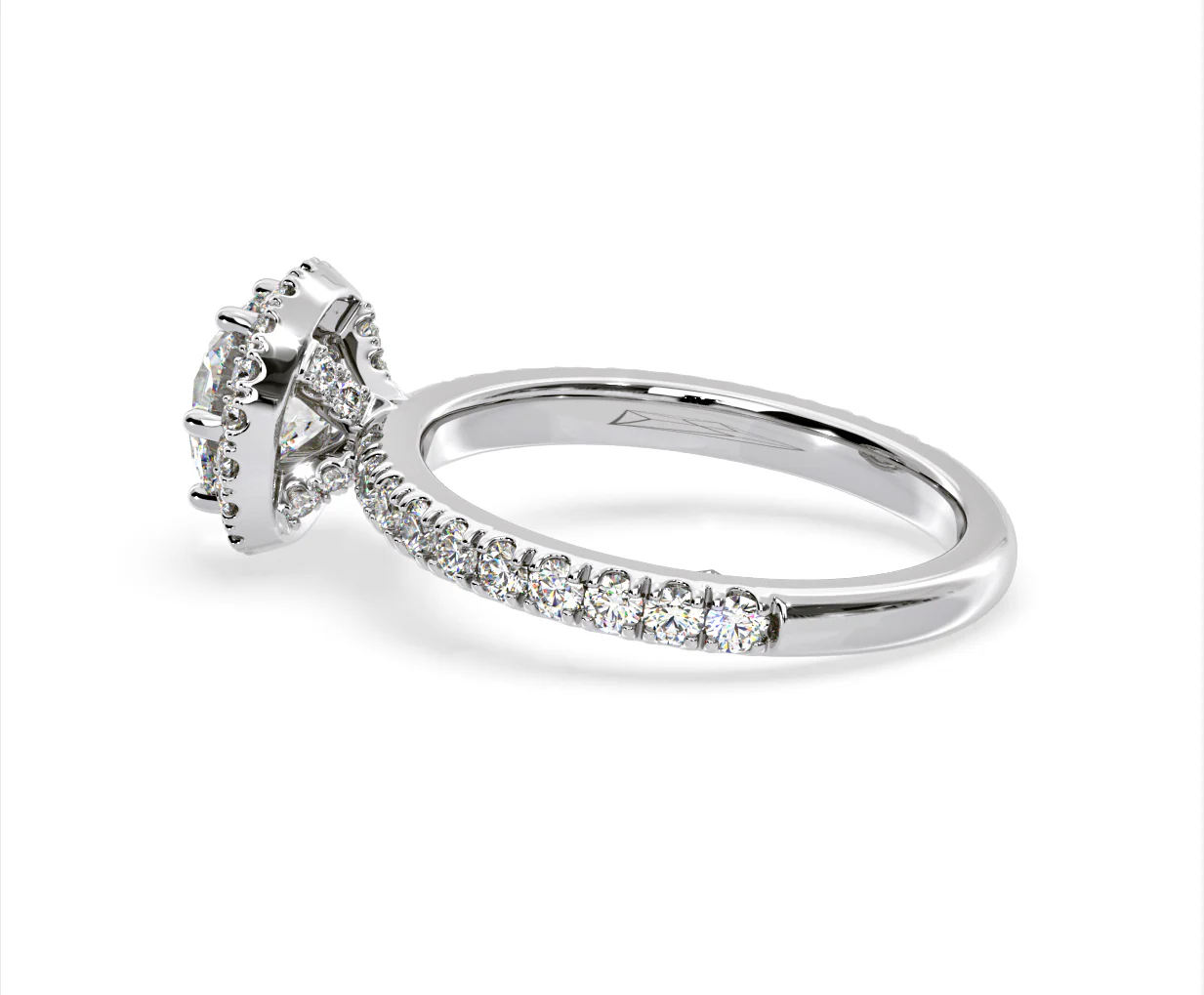 Alessandra GIA Diamond Engagement Ring Platinum 1.70CT G/VS2 - Image 31