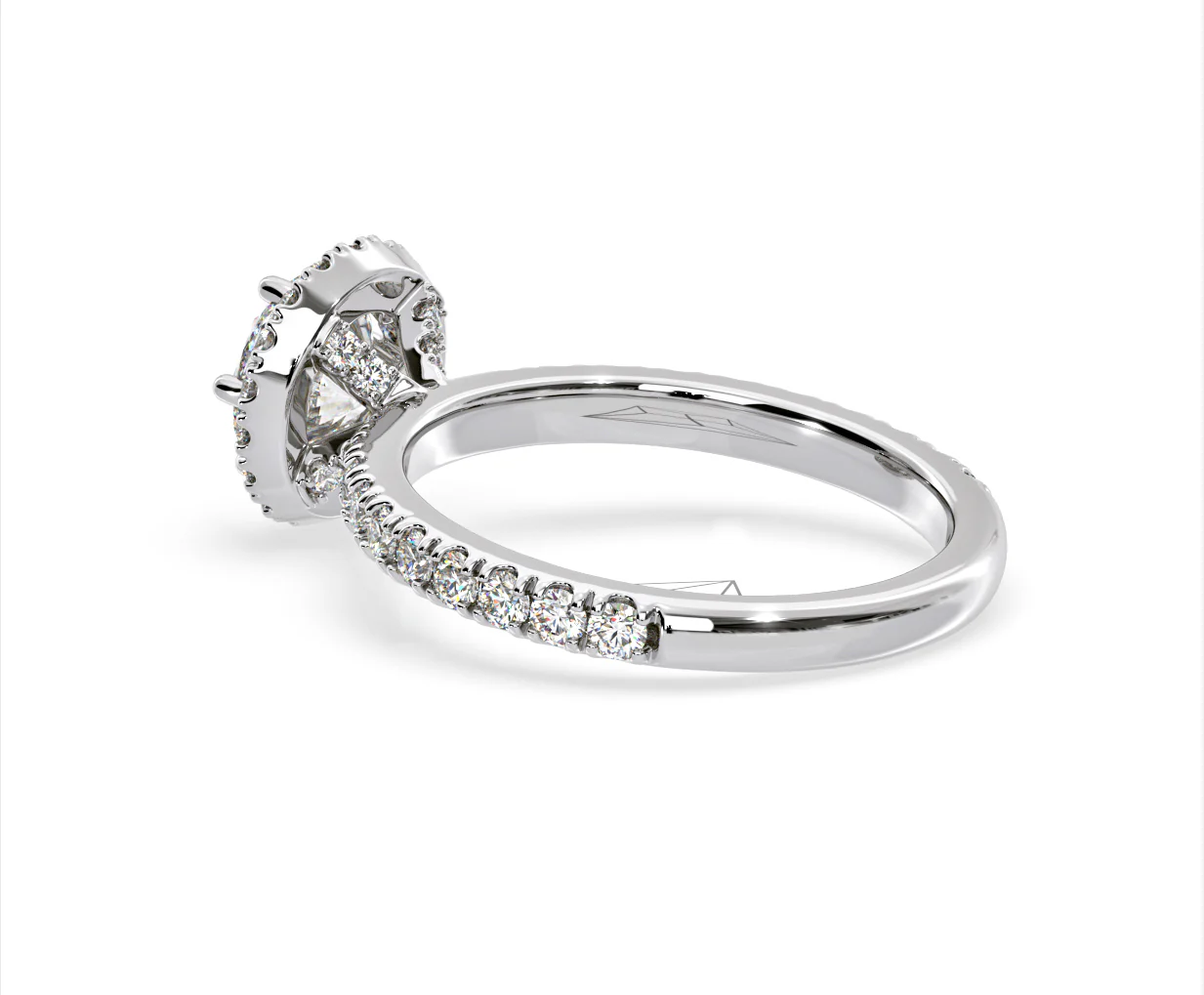 Alessandra GIA Diamond Engagement Ring Platinum 1.70CT G/VS2 - Image 35