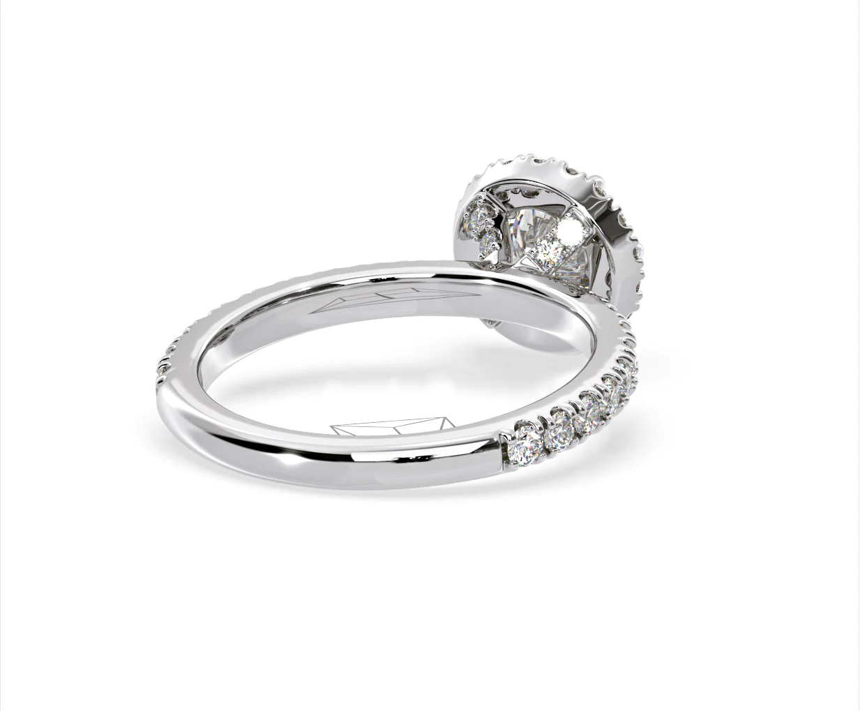 Alessandra GIA Diamond Engagement Ring Platinum 1.70CT G/VS2 - Image 53