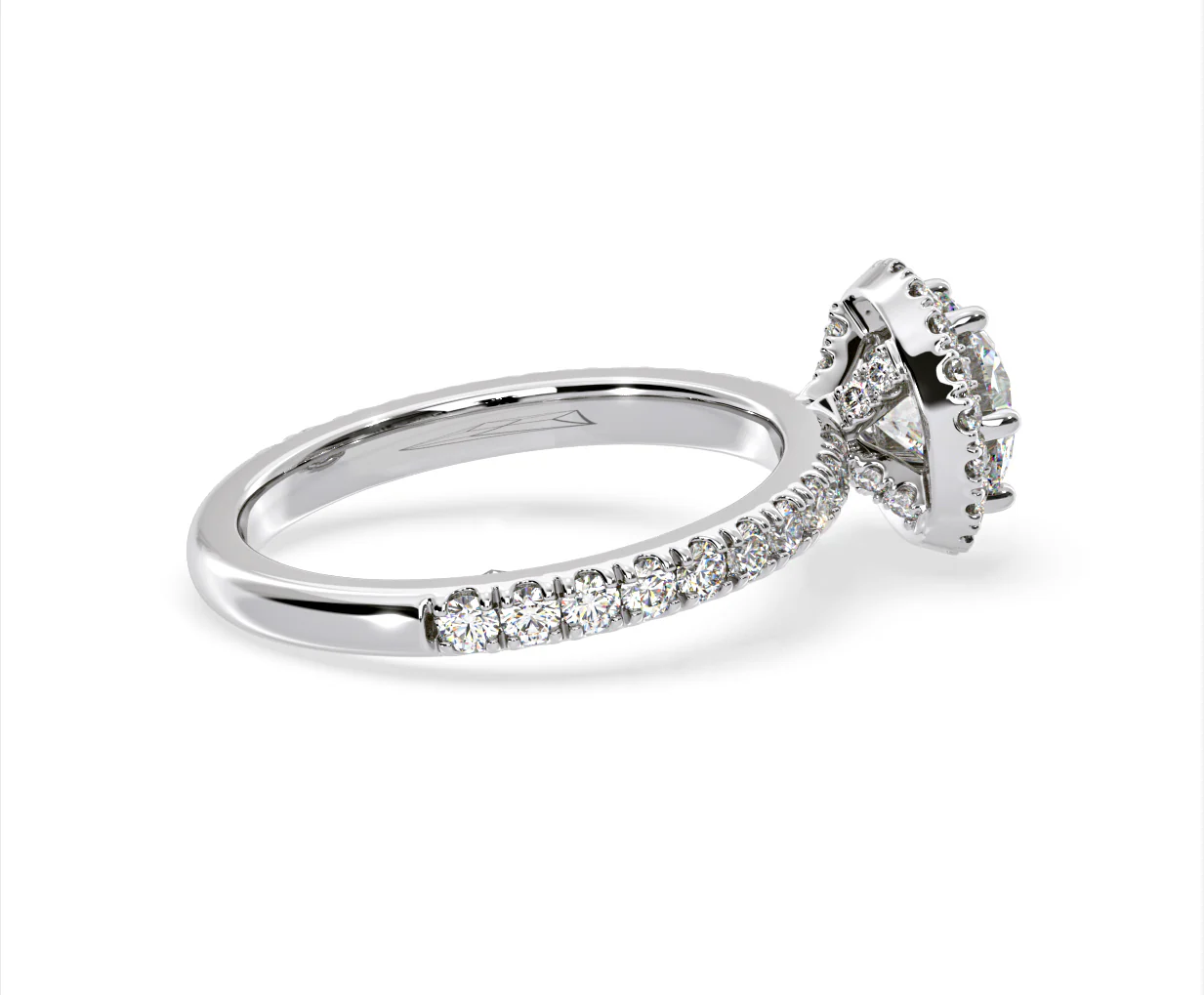 Alessandra GIA Diamond Engagement Ring Platinum 1.70CT G/VS2 - Image 62