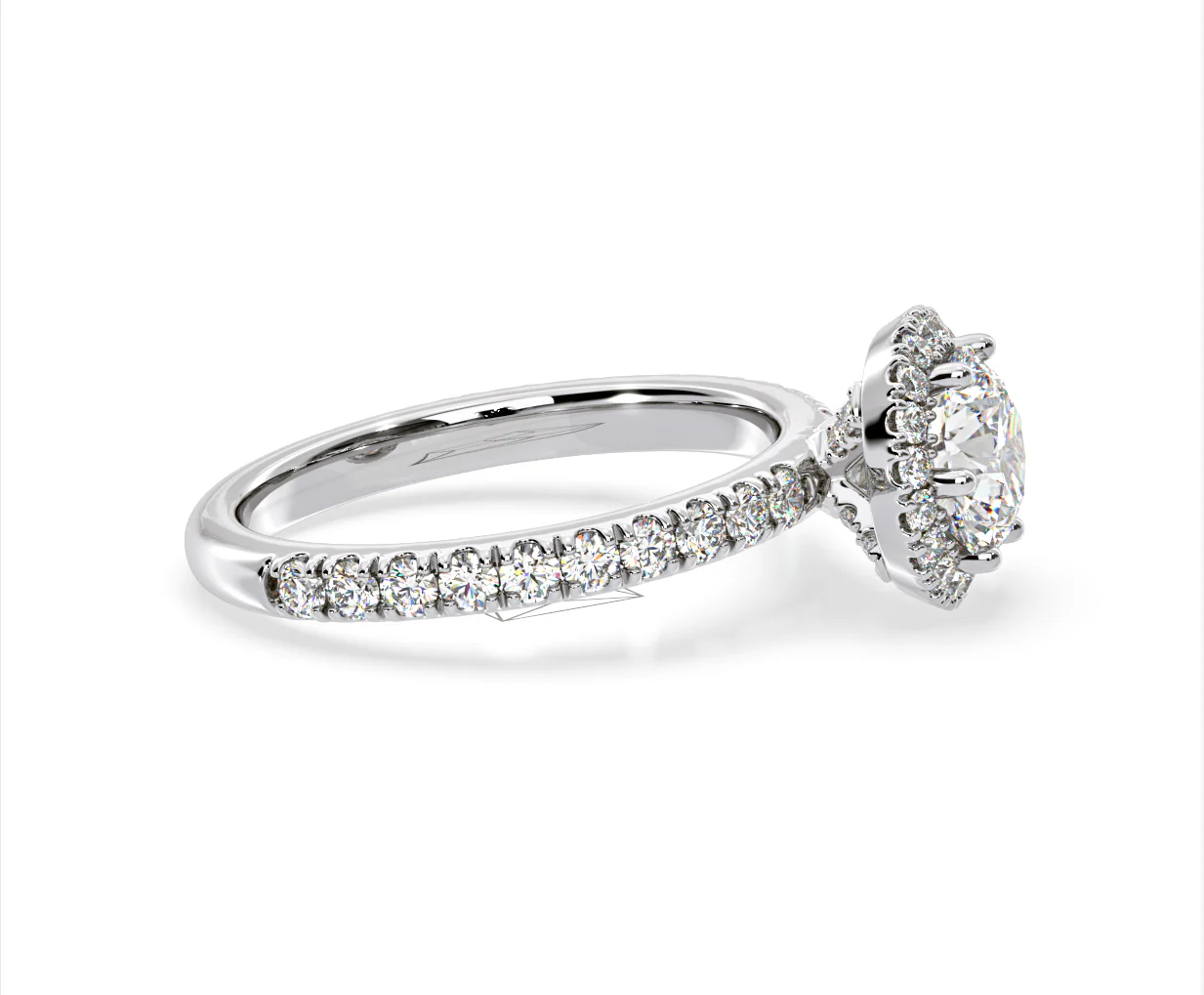 Alessandra GIA Diamond Engagement Ring Platinum 1.70CT G/VS2 - Image 69
