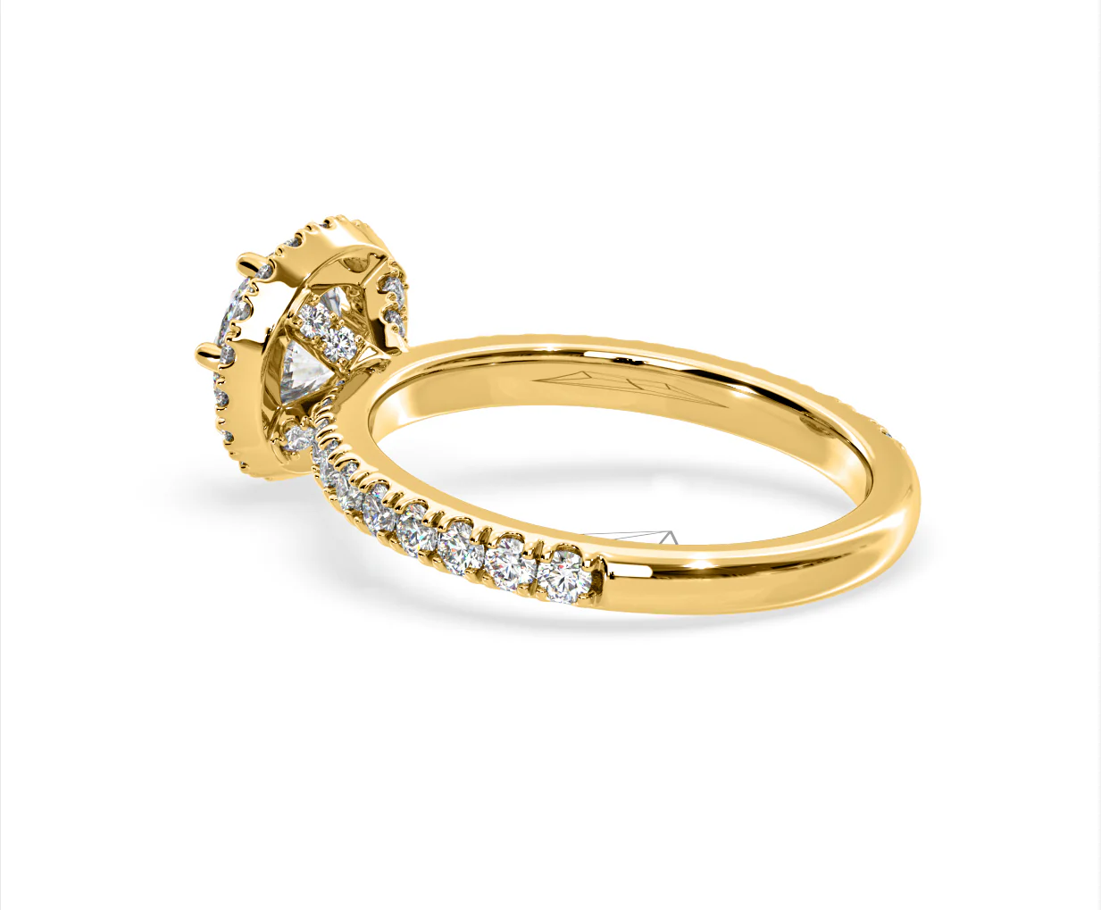 Alessandra Lab Diamond Engagement Ring 18K Gold 2.10CT F/VS1 - Image 35