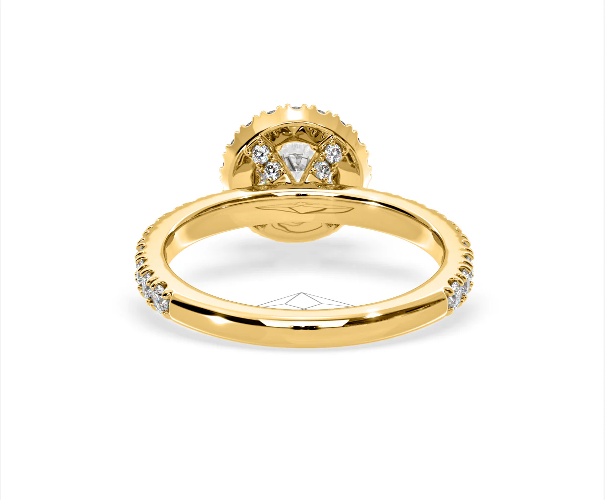 Alessandra Lab Diamond Engagement Ring 18K Gold 2.10CT F/VS1 - Image 46