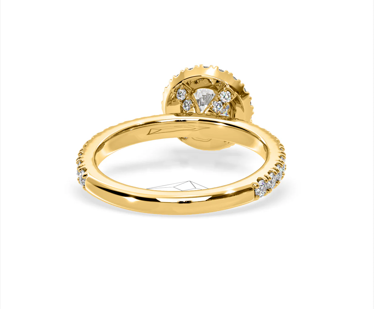 Alessandra Lab Diamond Engagement Ring 18K Gold 2.10CT F/VS1 - Image 49