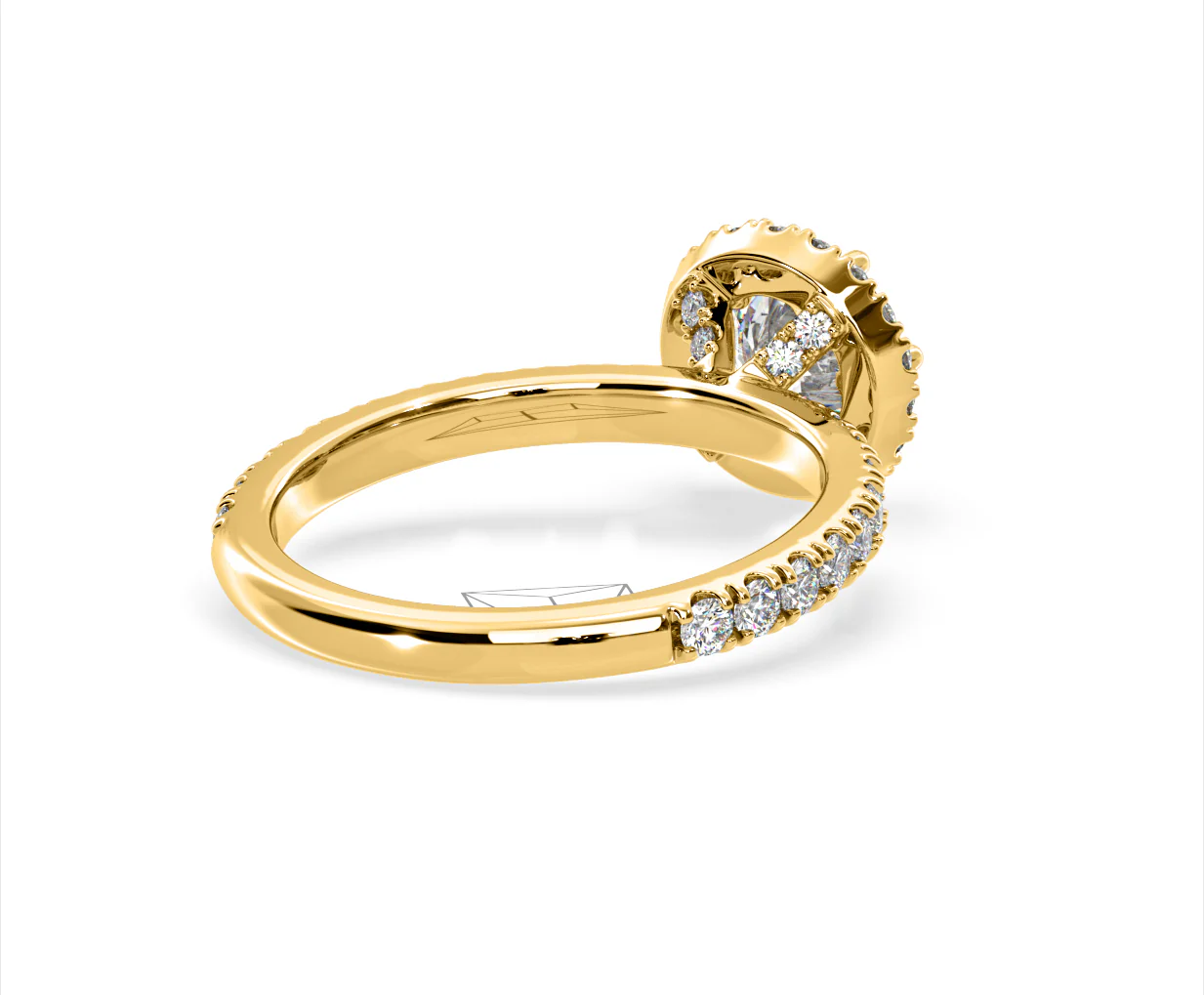 Alessandra Lab Diamond Engagement Ring 18K Gold 2.10CT F/VS1 - Image 54