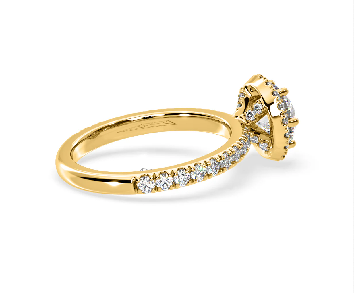 Alessandra Lab Diamond Engagement Ring 18K Gold 2.10CT F/VS1 - Image 61