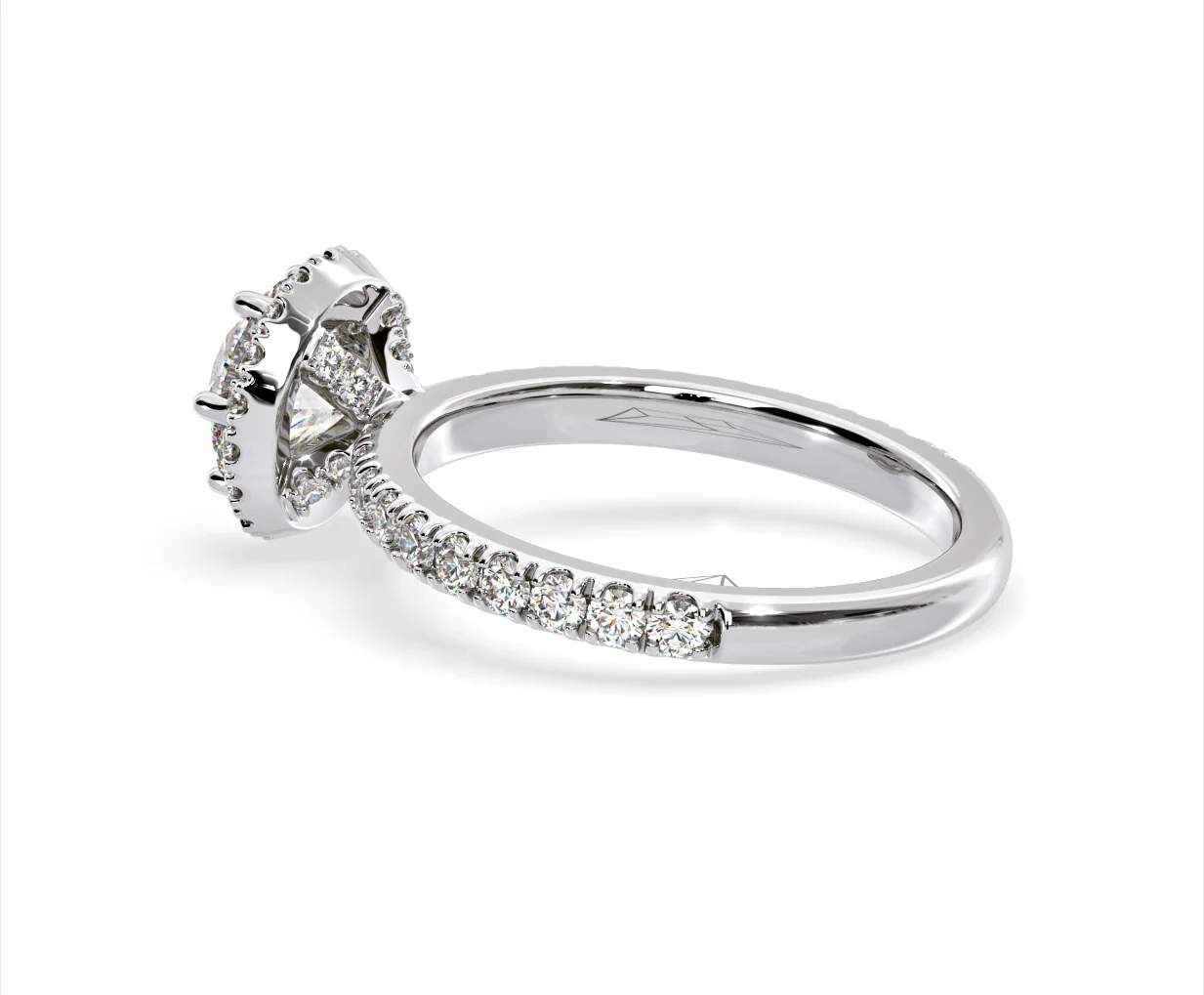 Alessandra Lab Diamond Engagement Ring 18KW Gold 1.70CT F/VS1 - Image 33