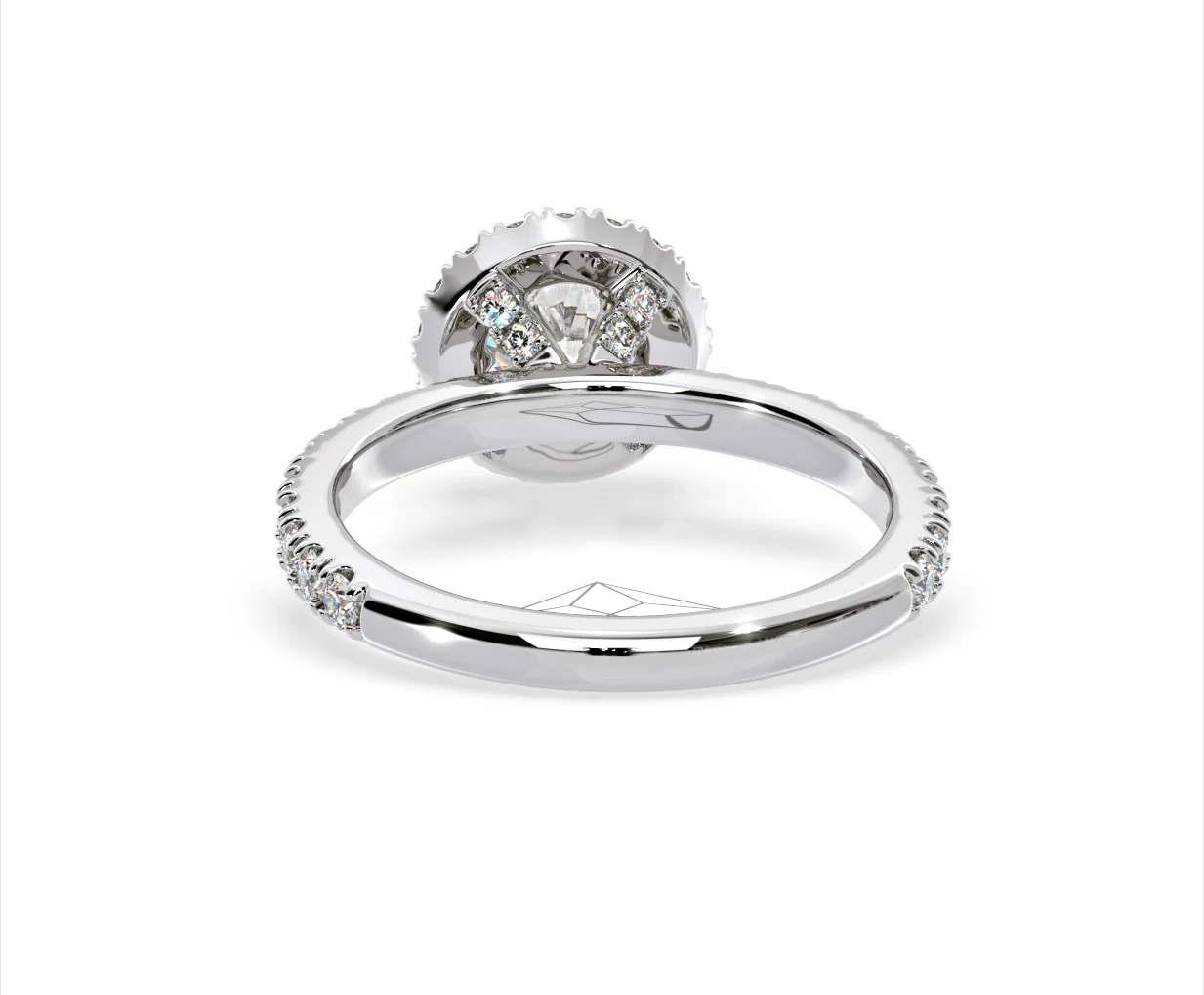 Alessandra Lab Diamond Engagement Ring 18KW Gold 1.70CT F/VS1 - Image 45
