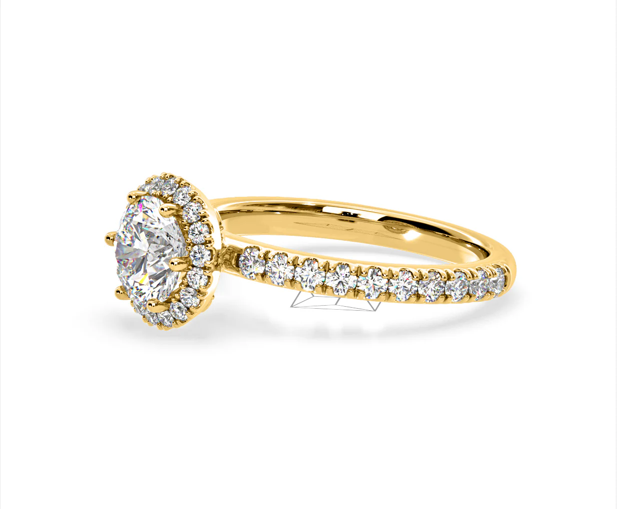 Alessandra Lab Diamond Engagement Ring 18KW Gold 2.60CT F/VS1 - Image 19
