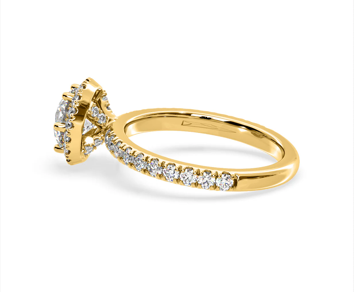Alessandra Lab Diamond Engagement Ring 18KW Gold 2.60CT F/VS1 - Image 30